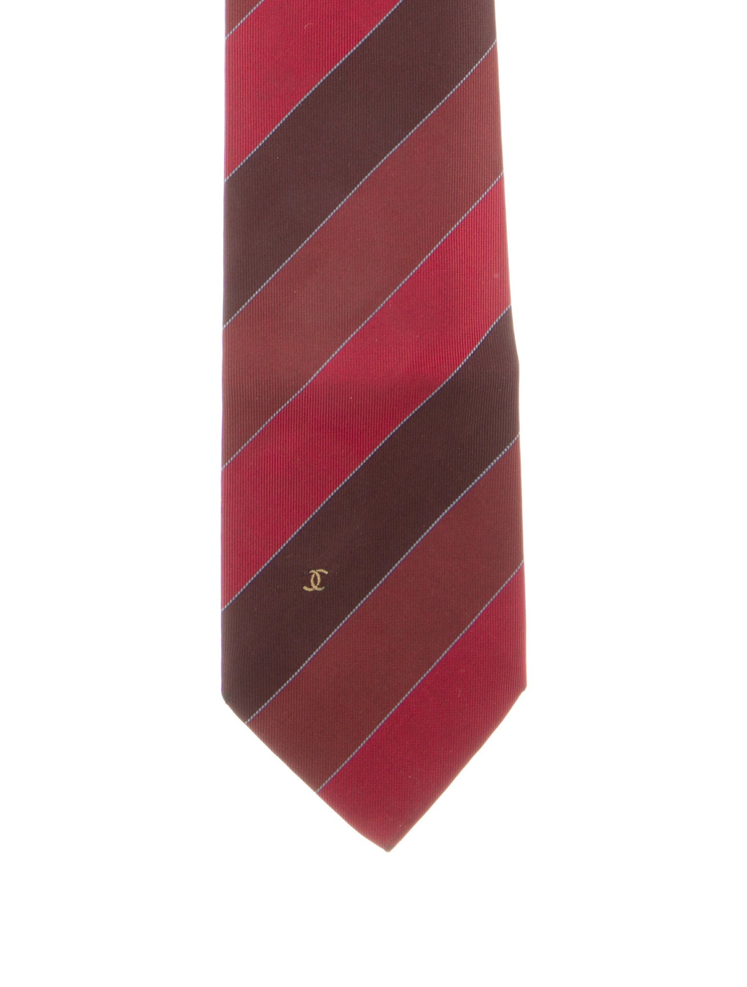 Chanel Silk Pattern Tie