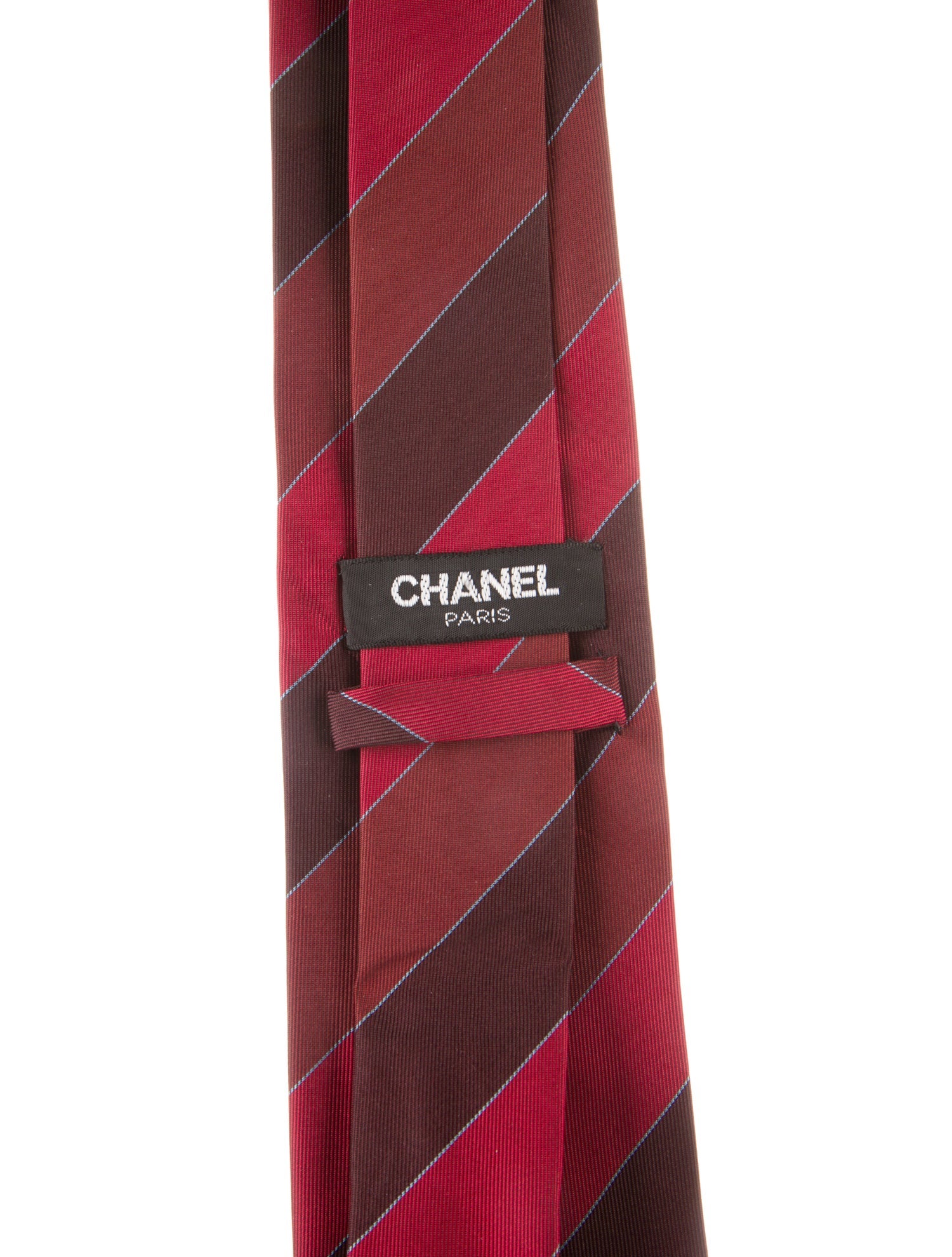 Chanel Silk Pattern Tie