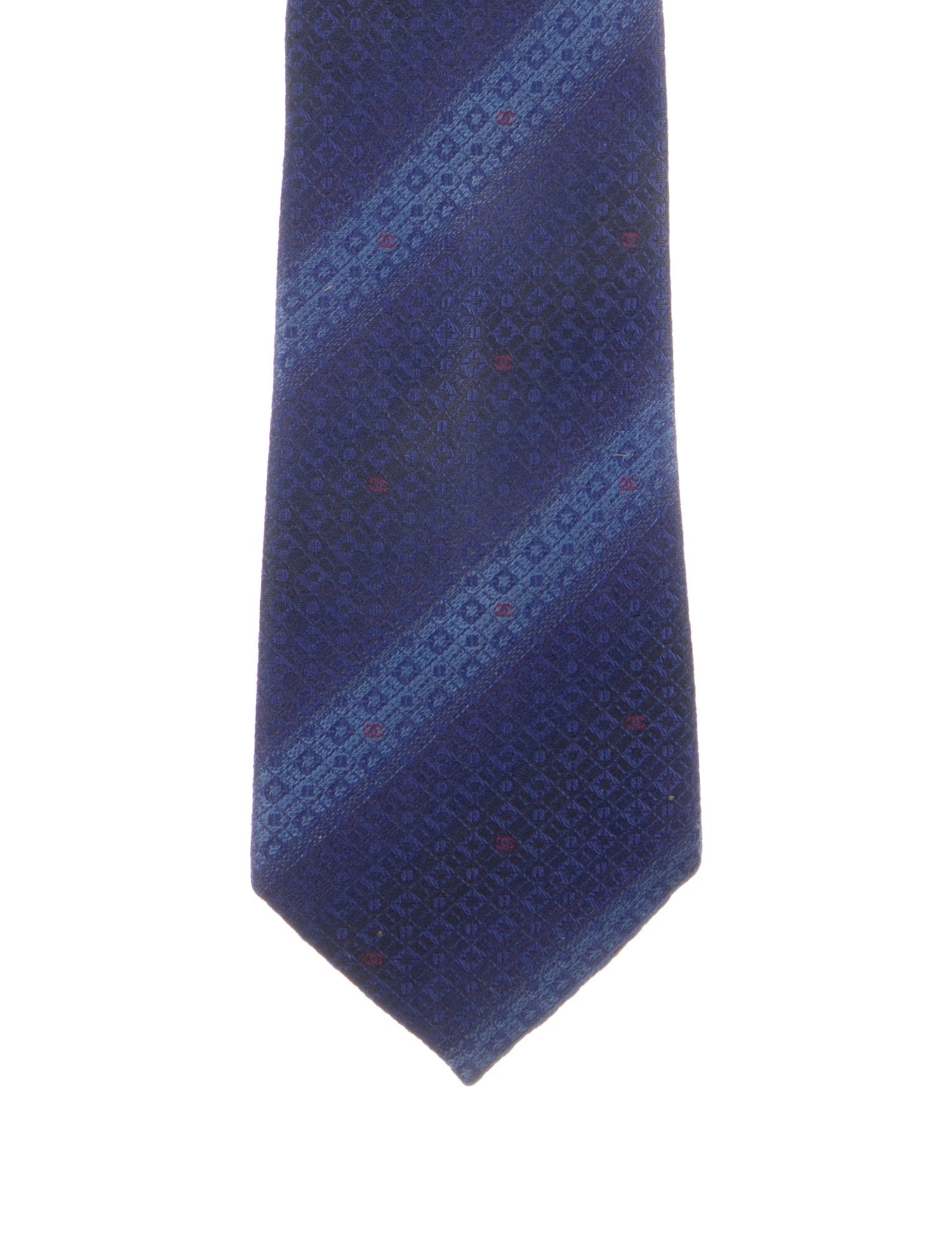 Chanel Cc Silk Tie