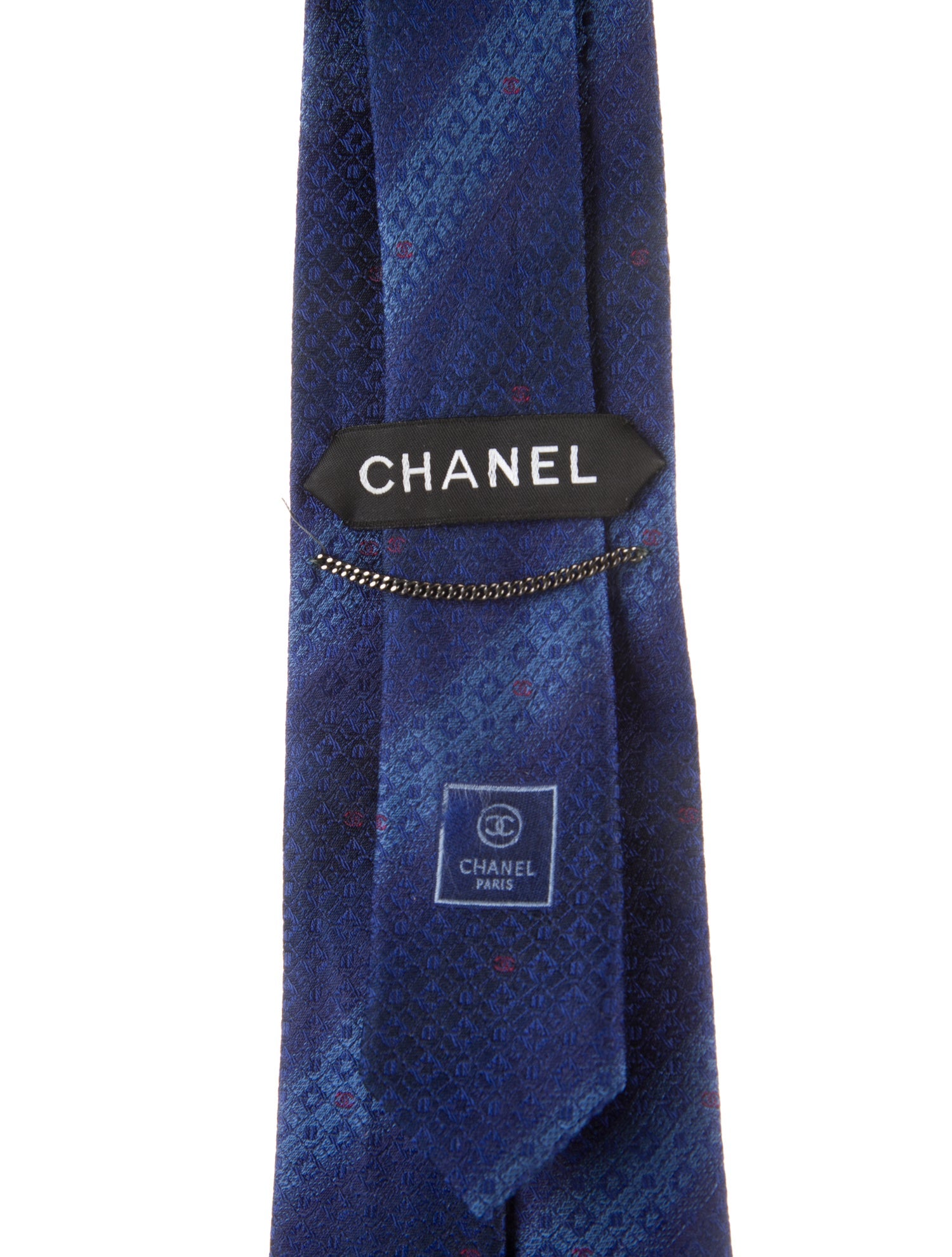 Chanel Cc Silk Tie