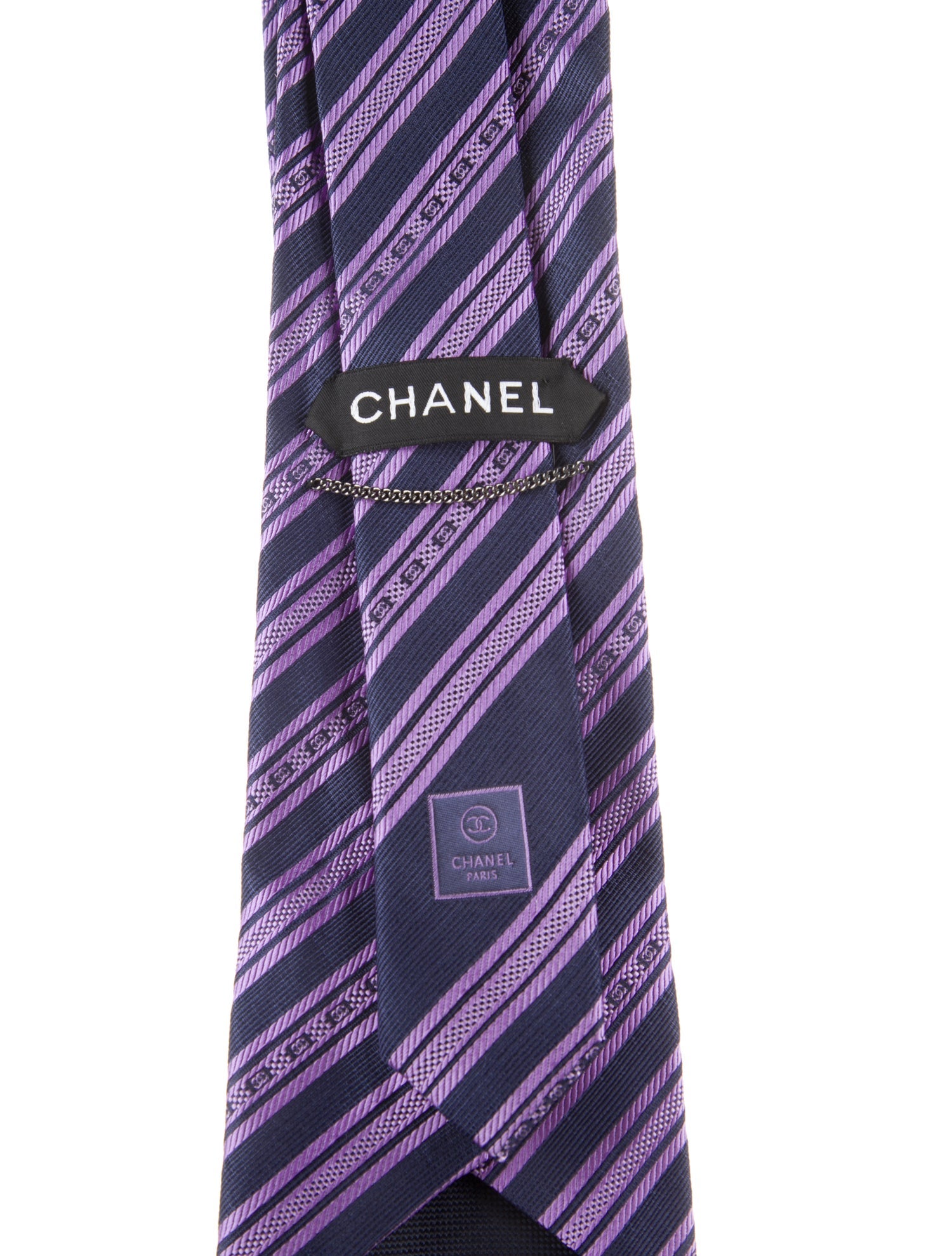 Chanel CC Silk Tie