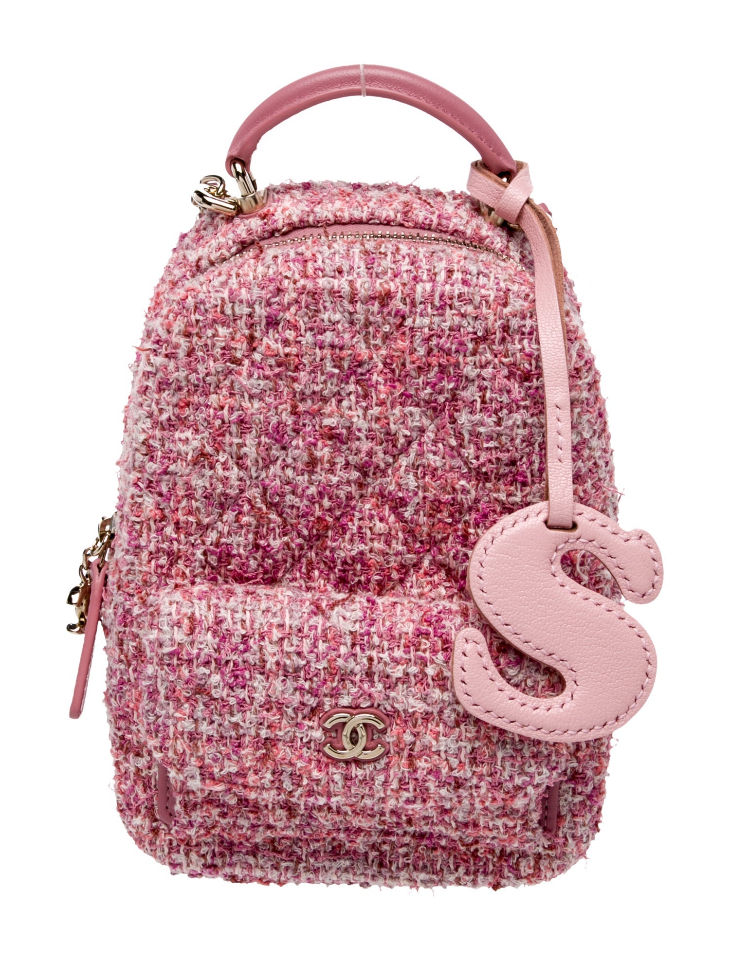 Chanel 2024 Mini Tweed Backpack w/Tags