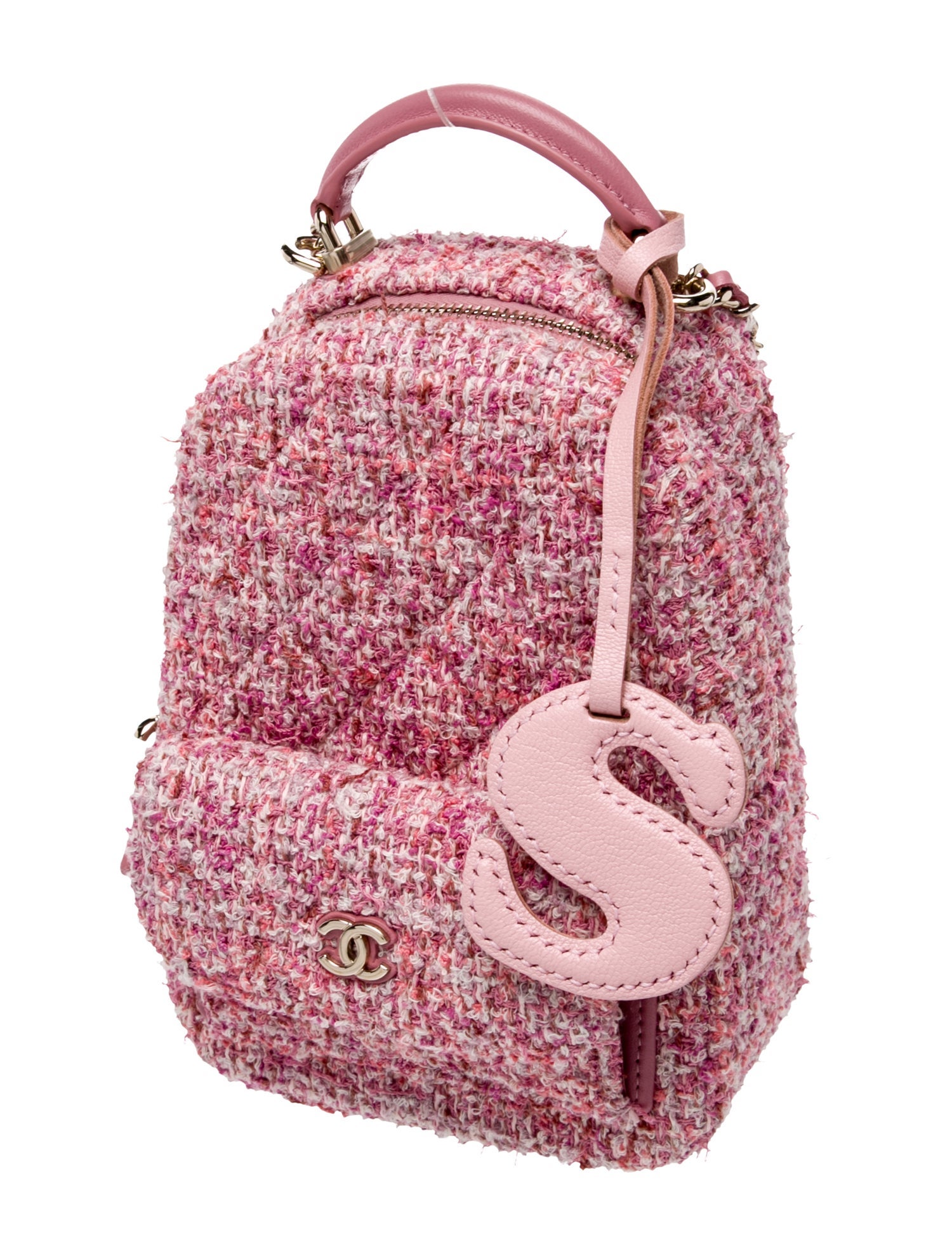 Chanel 2024 Mini Tweed Backpack w/Tags
