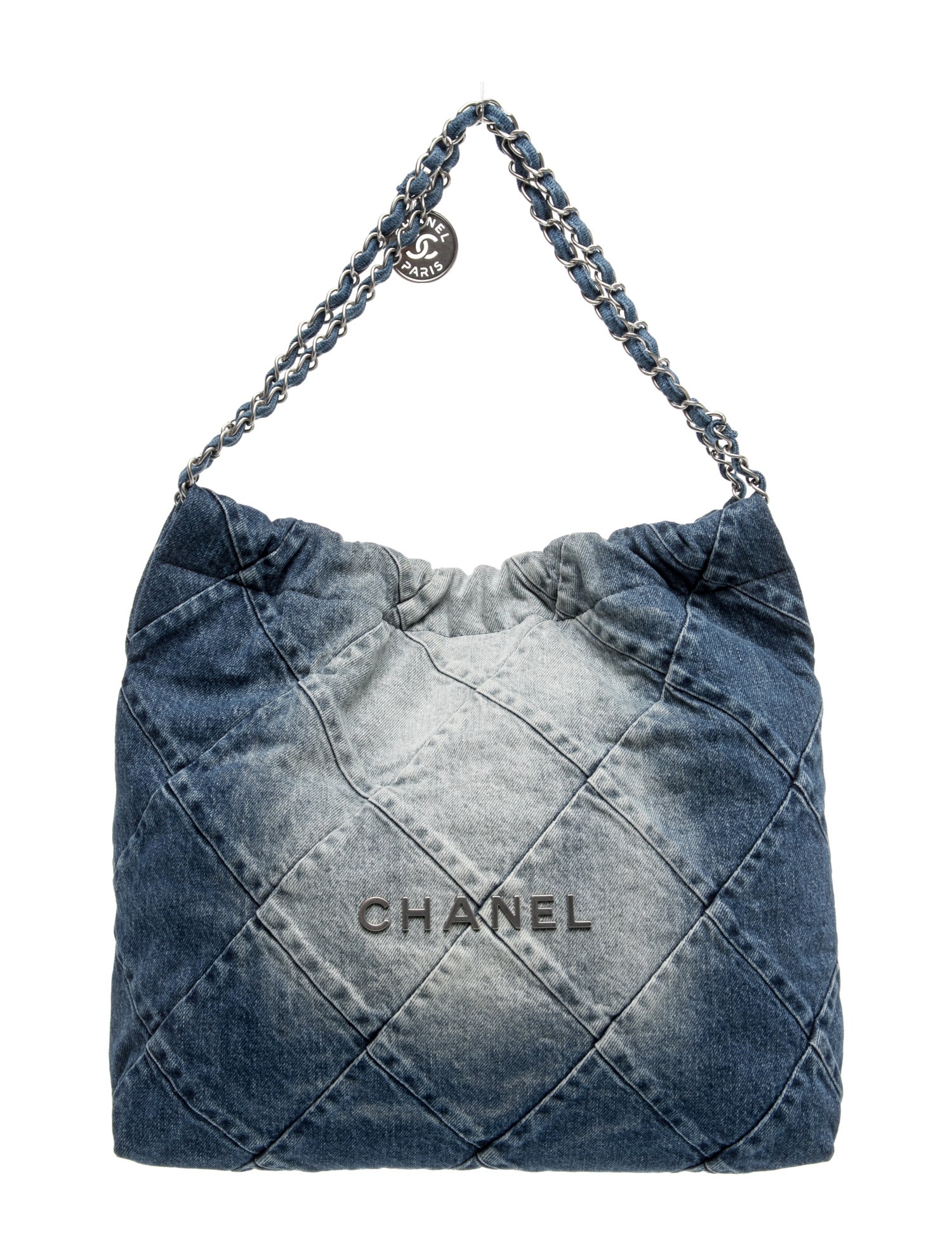 Chanel Denim 22 Hobo