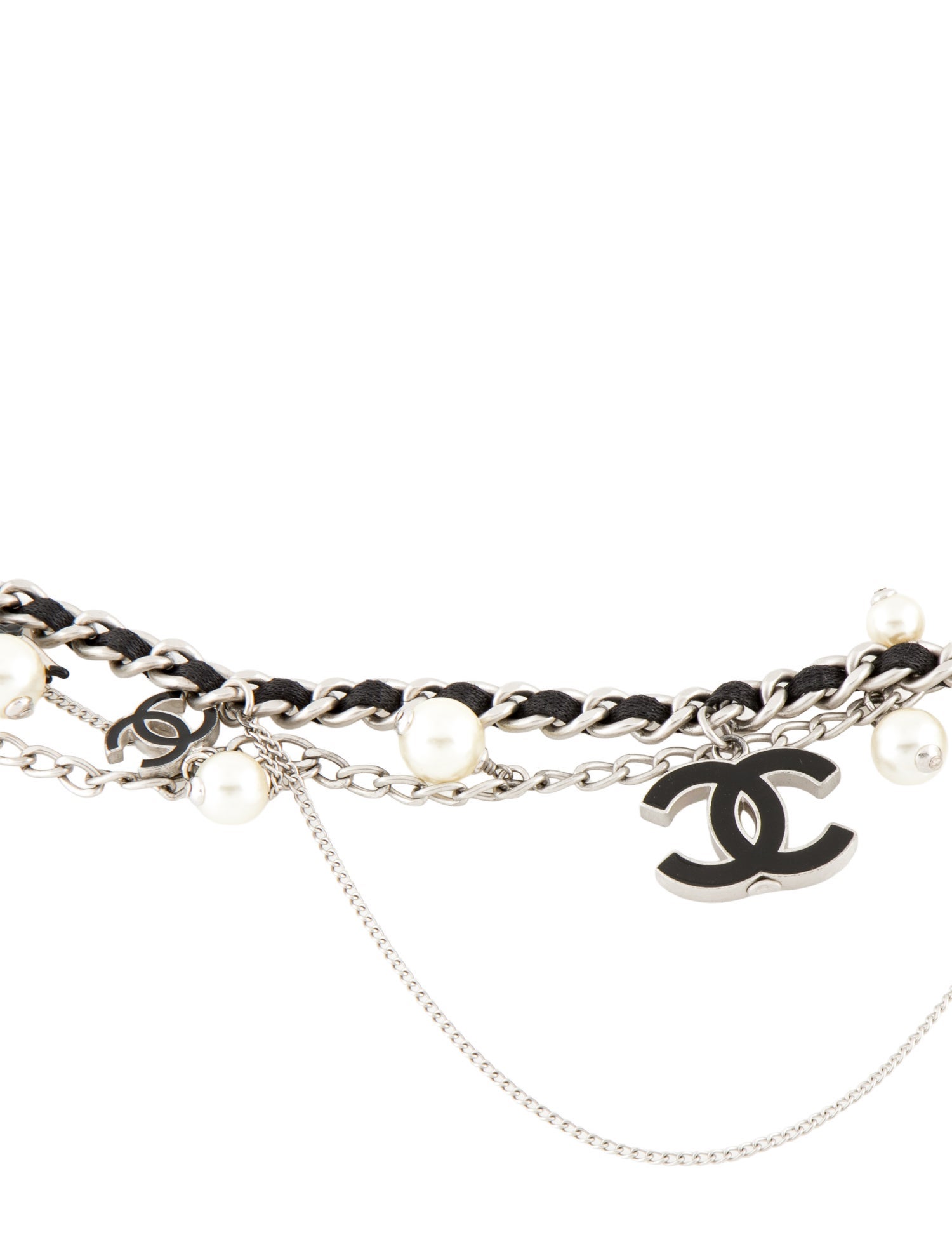 Chanel Over The Moon Interlocking CC Logo Chain-Link Belt