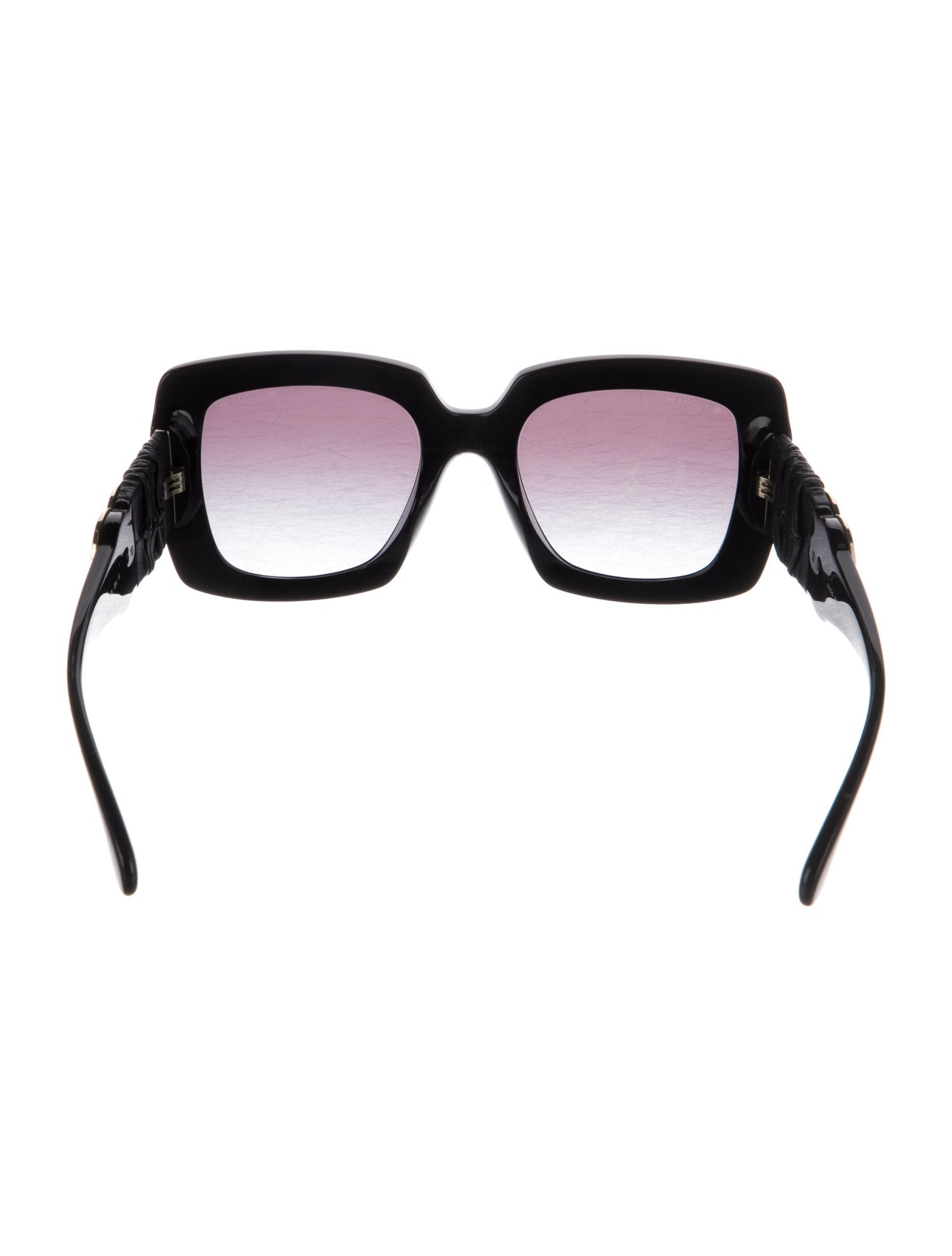Chanel Interlocking CC Logo Square Sunglasses