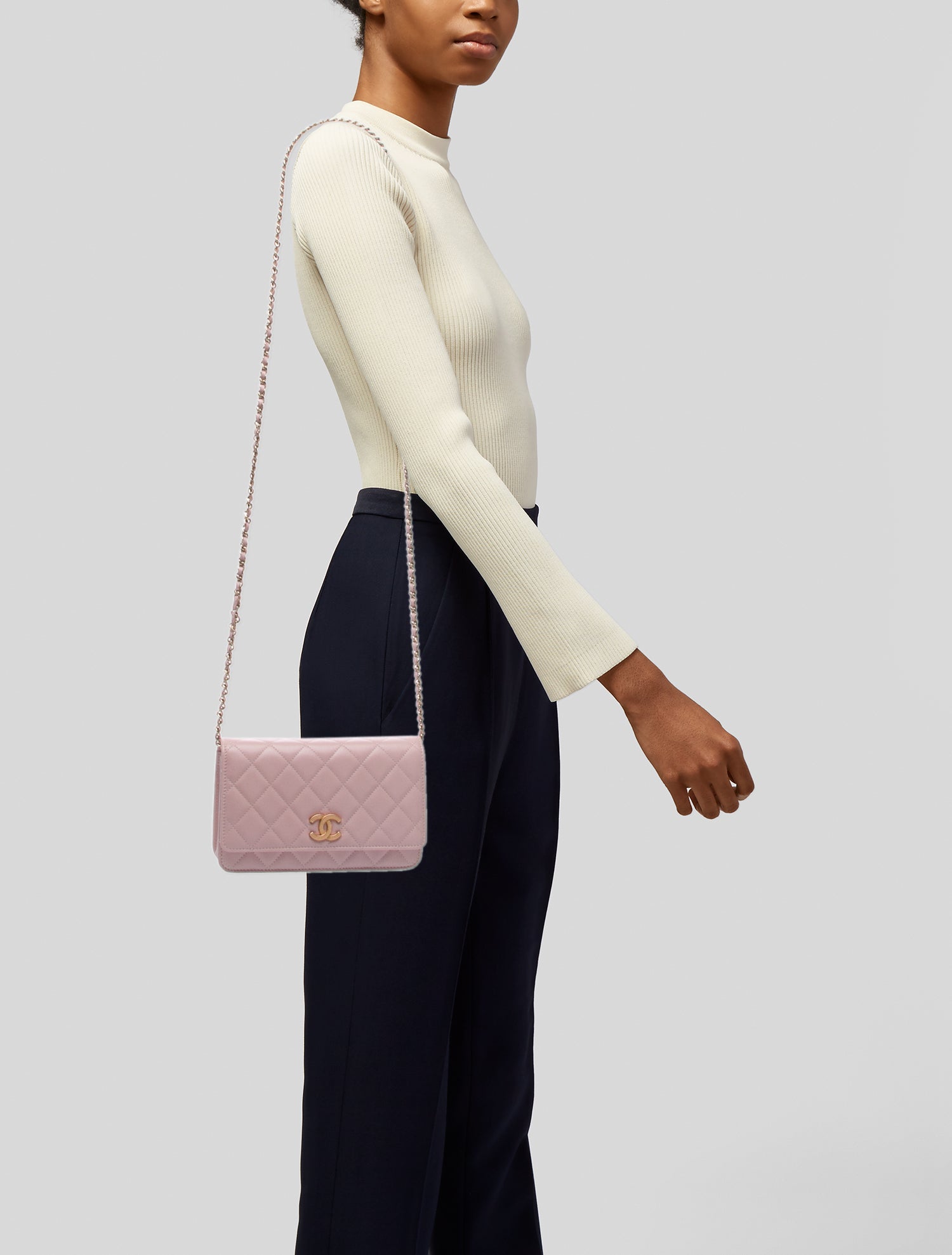 Chanel Quilted Wallet on Chain