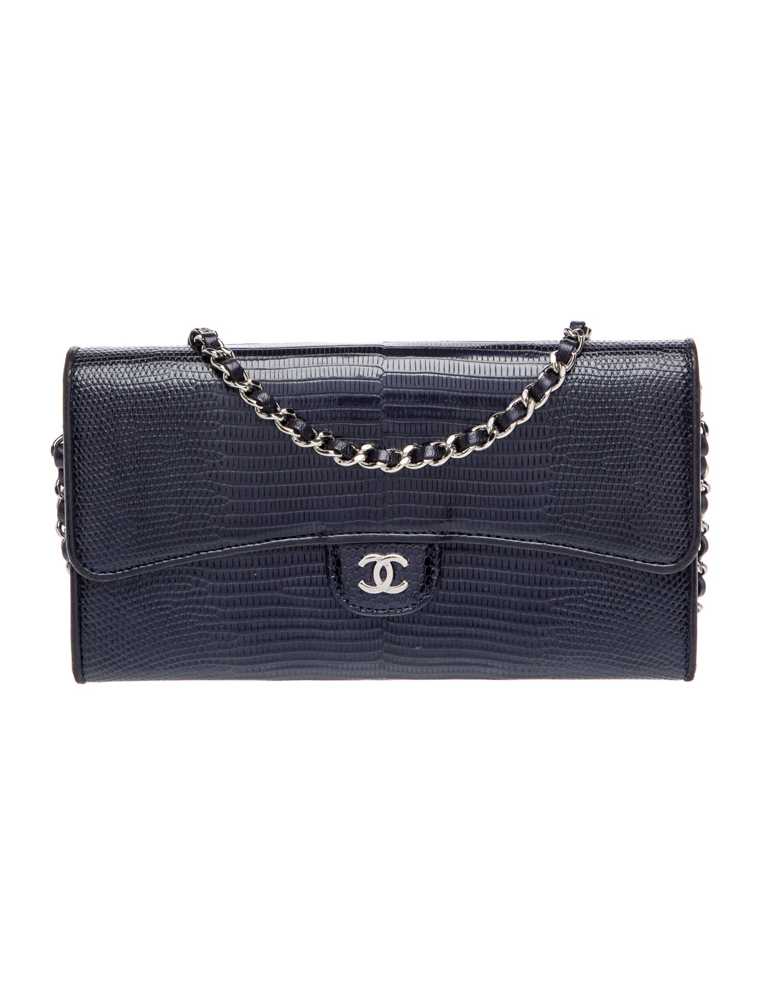 Chanel Lizard Wallet On Chain