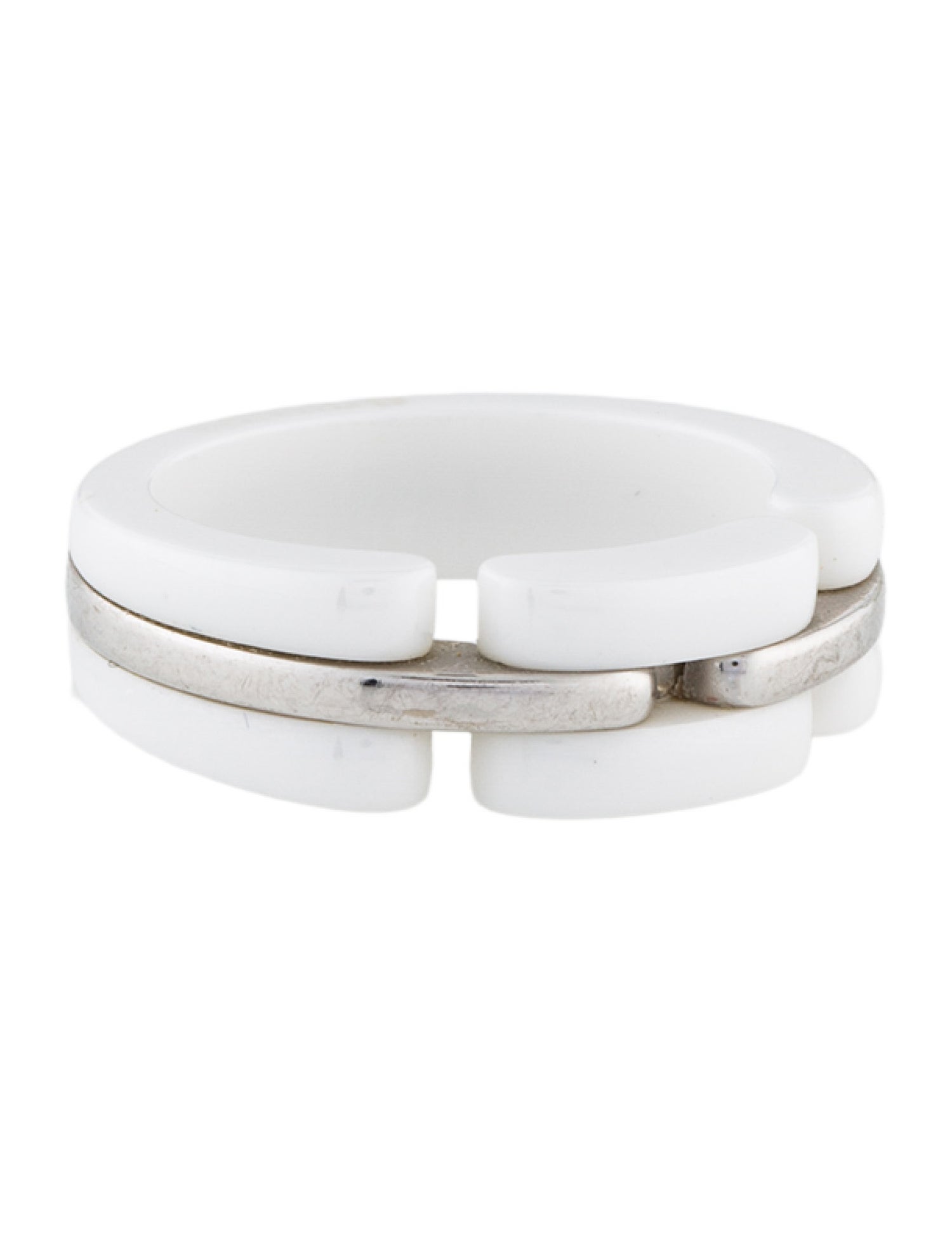 Chanel 18K Ceramic Ultra Ring