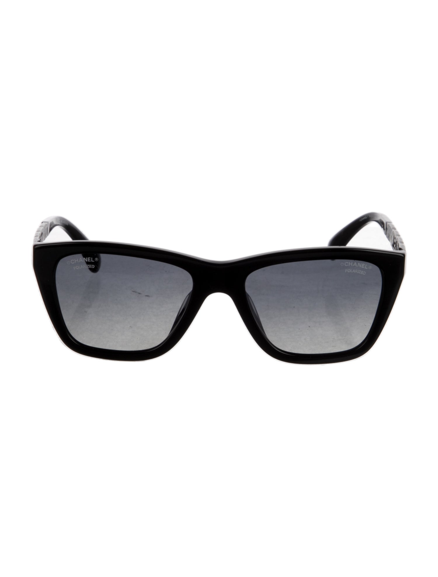 Chanel Interlocking CC Logo Square Sunglasses