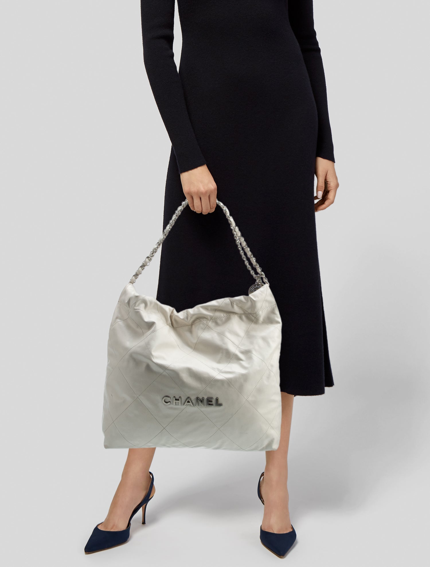 Chanel Quilted 22 Hobo