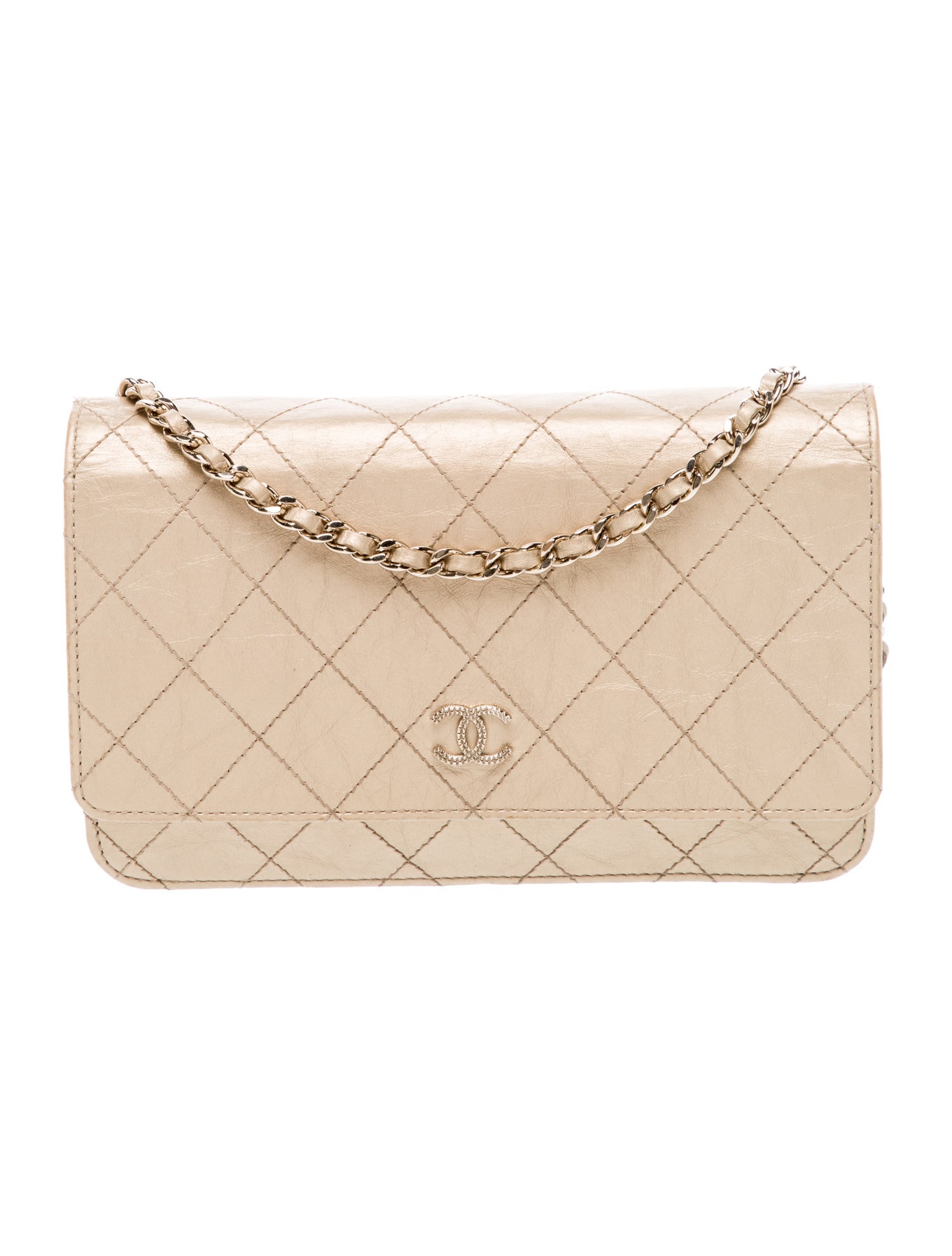 Chanel Quilted Wallet On Chain