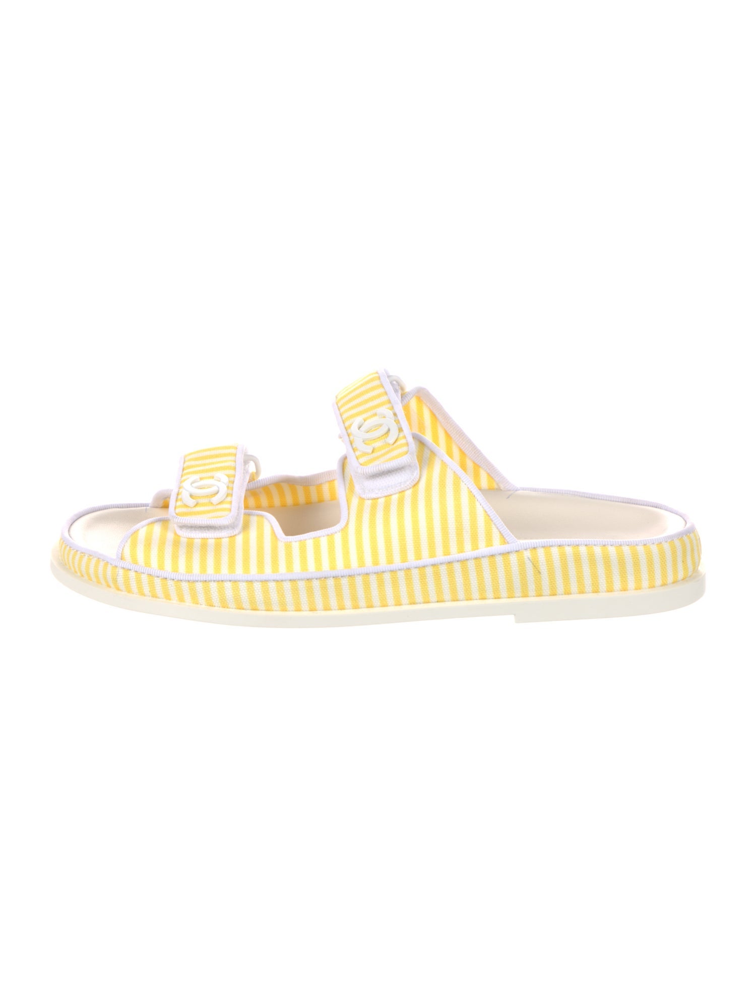 Chanel 2024 Interlocking CC Logo Slides