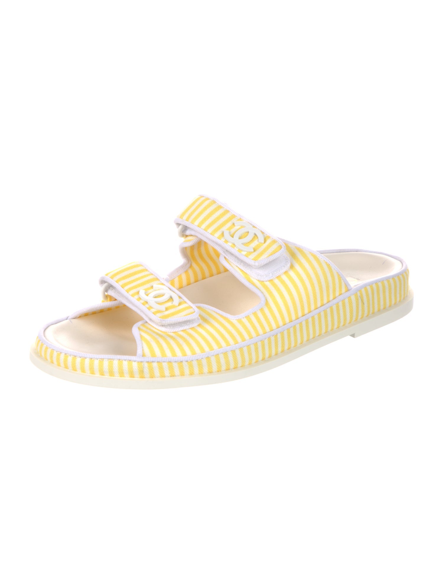 Chanel 2024 Interlocking CC Logo Slides