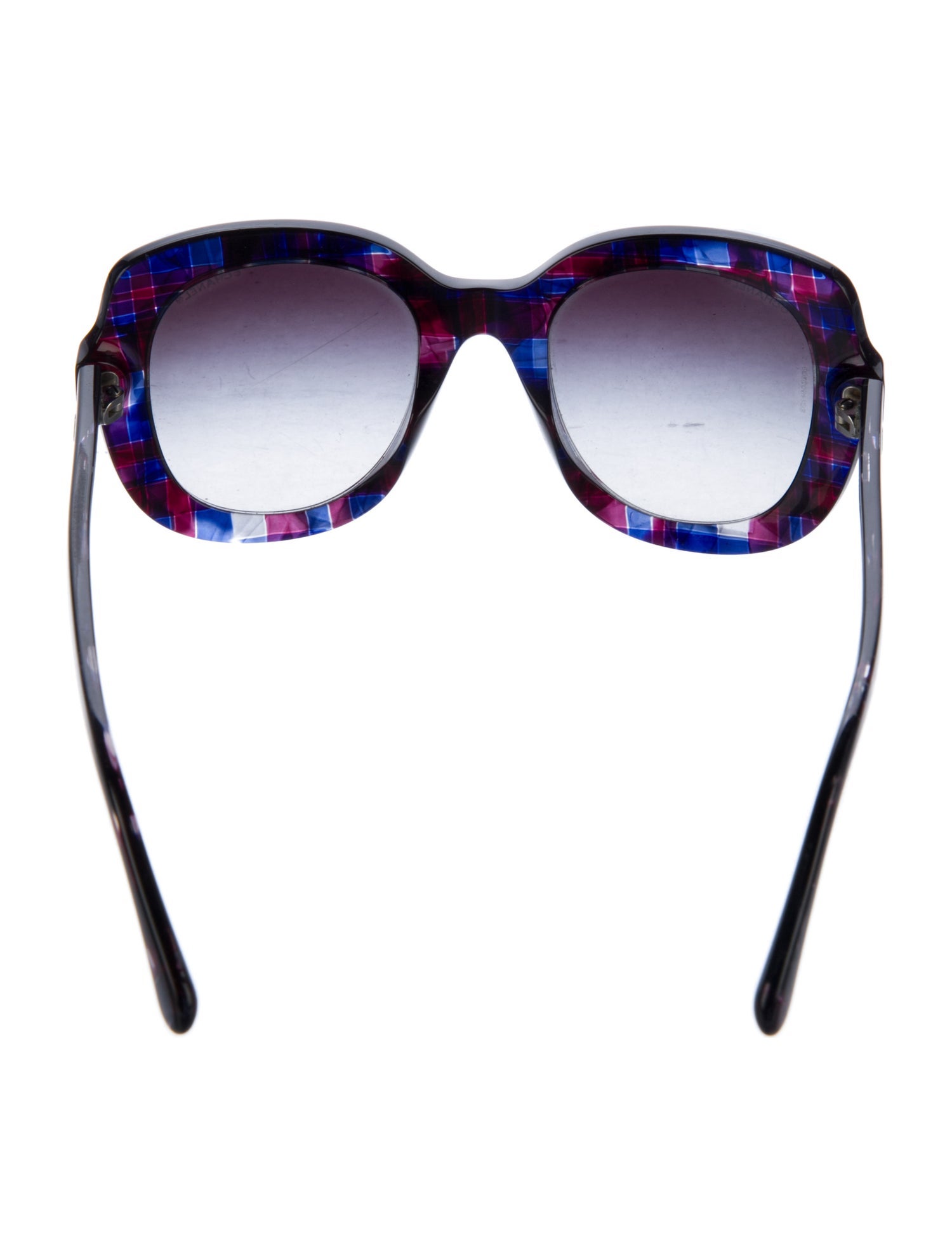 Chanel Interlocking CC Logo Oversize Sunglasses