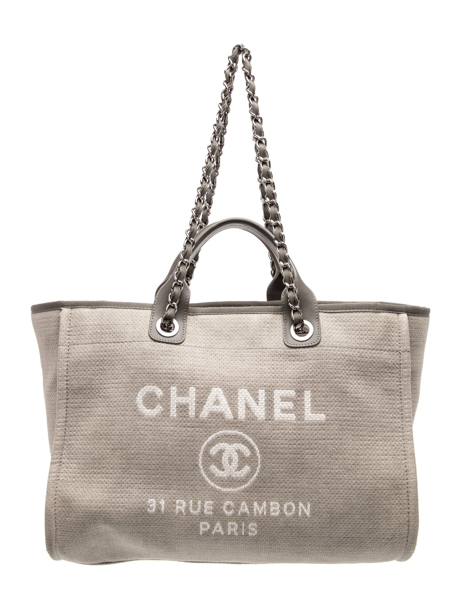 Chanel Medium Deauville Shopping Tote