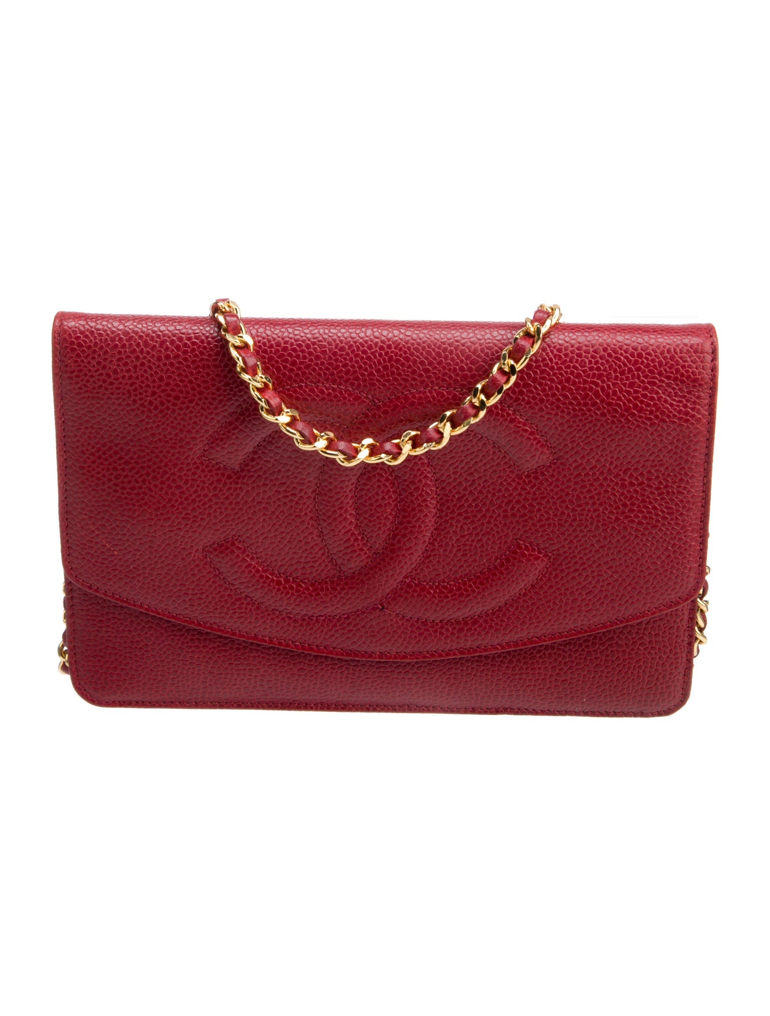 Chanel Caviar Timeless Wallet On Chain