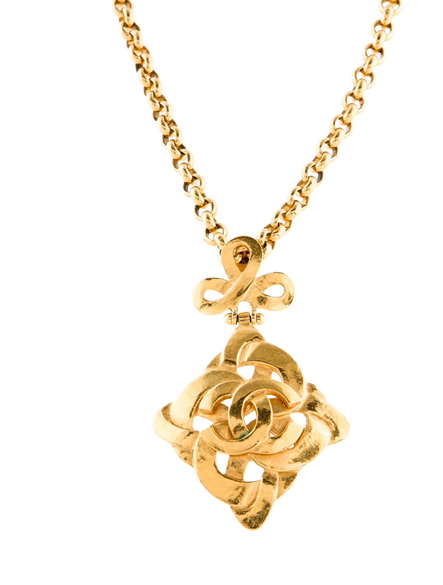 Celine Céline Alphabet 'J' Pendant - Pendant Necklace, Necklaces