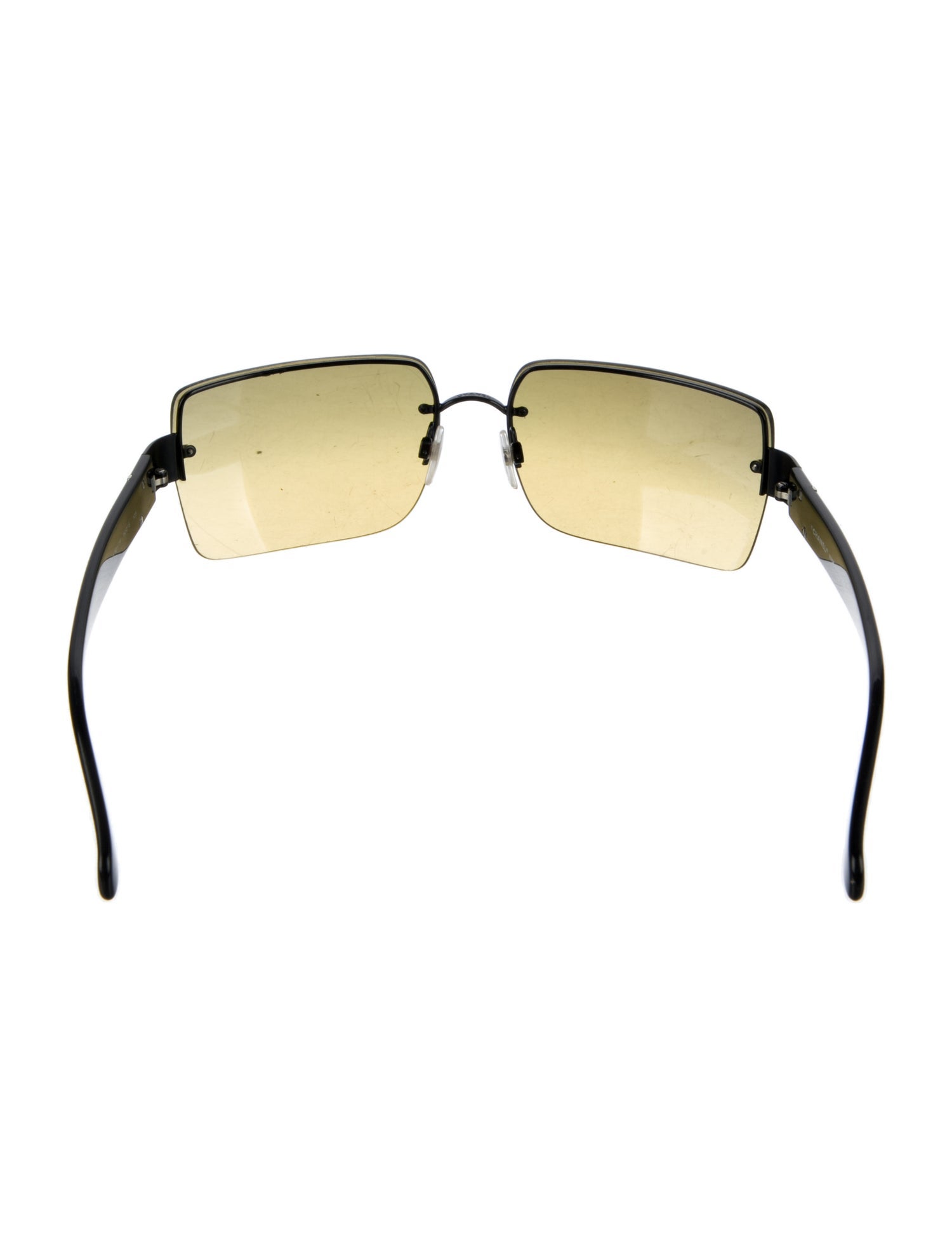 Chanel Interlocking CC Logo Square Sunglasses