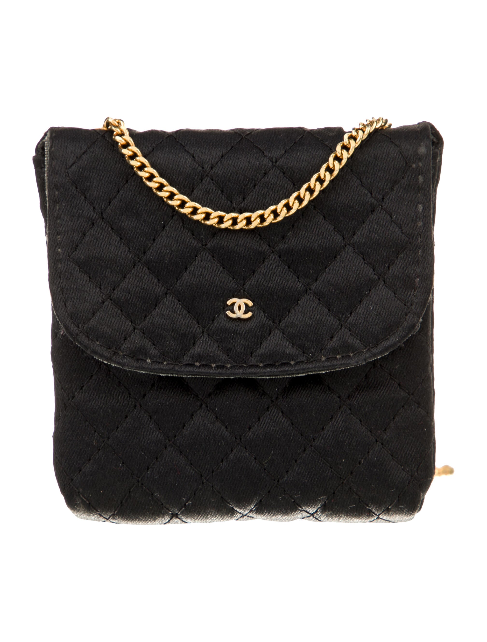 Chanel Mini Micro Satin Bag