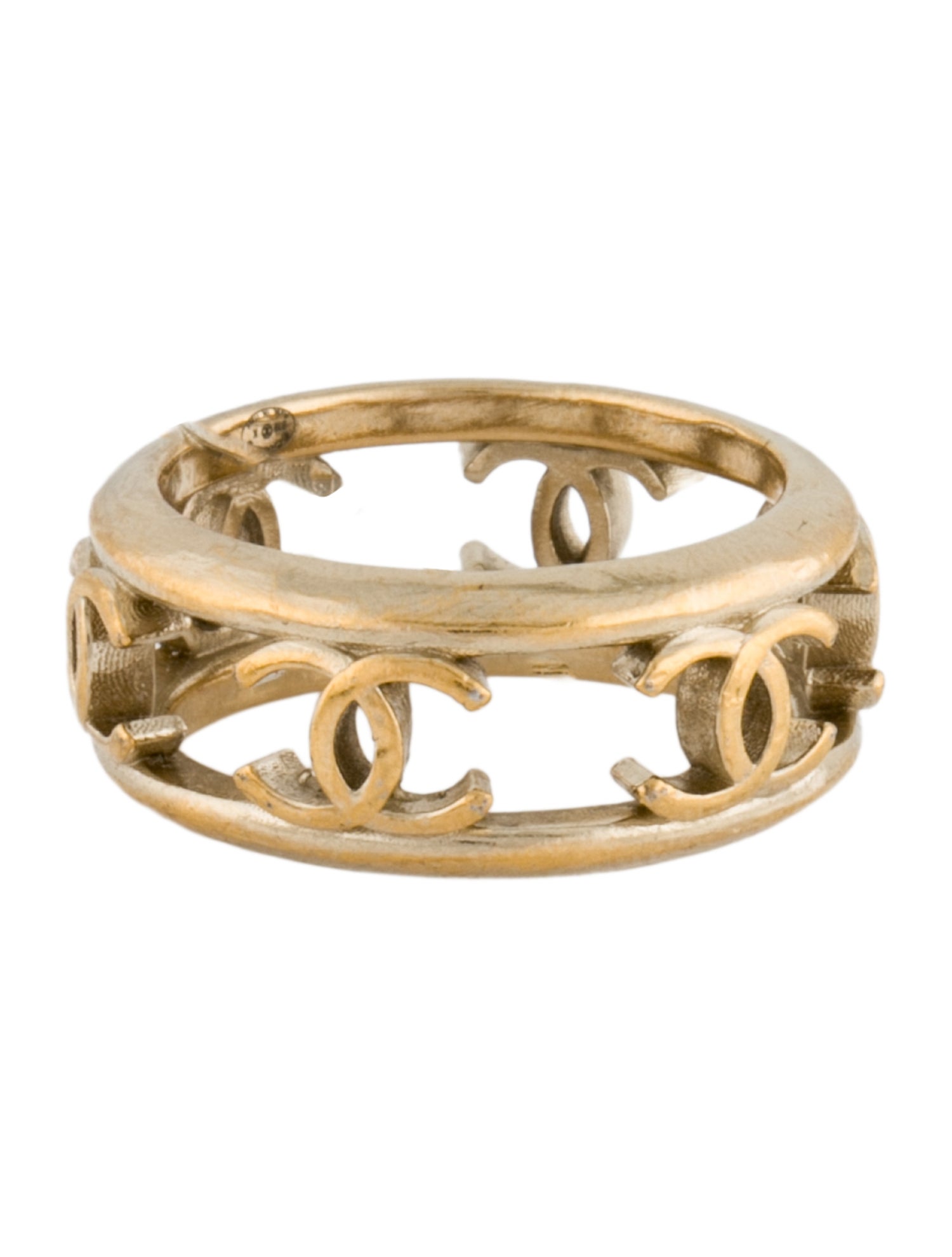Chanel CC Band Ring