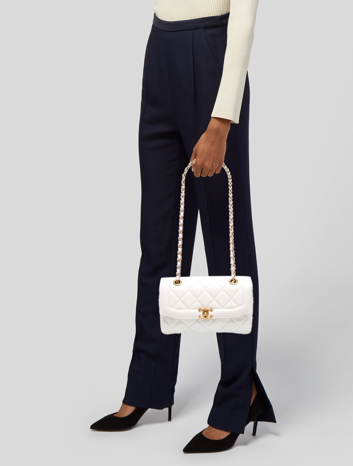 Chanel Small Quilted CC Flap Bag