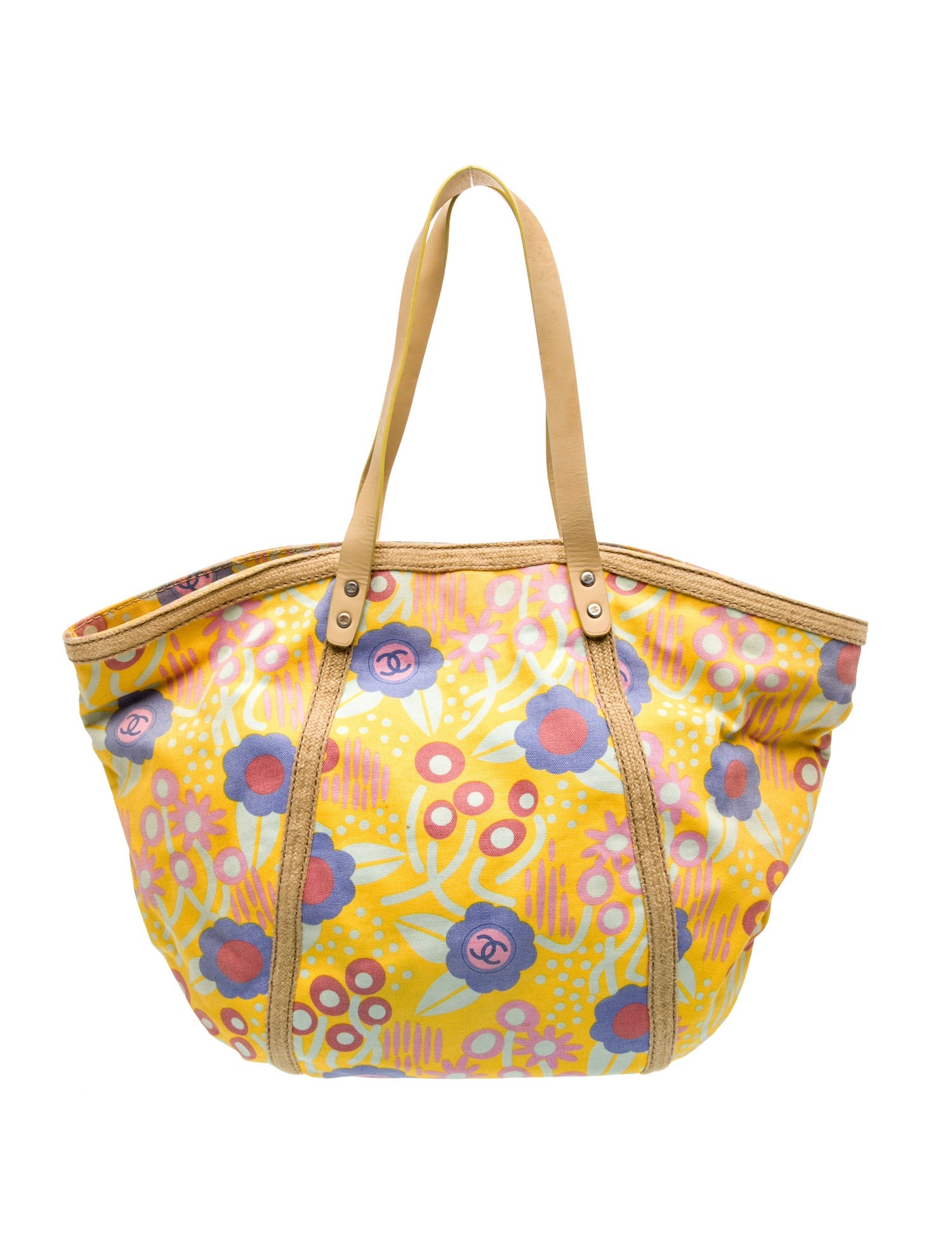 Chanel High Summer Camellia Tote