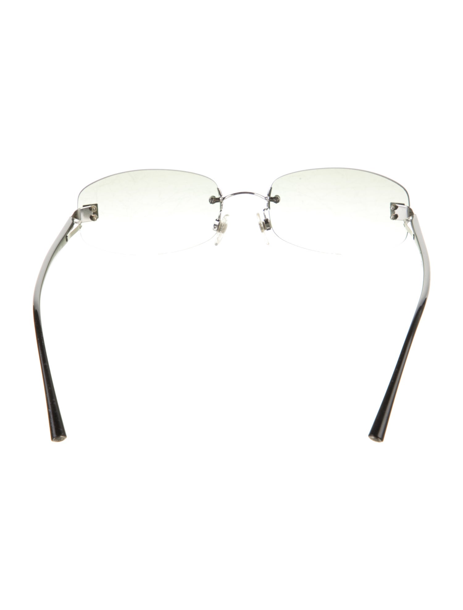 Chanel Interlocking CC Logo Square Sunglasses