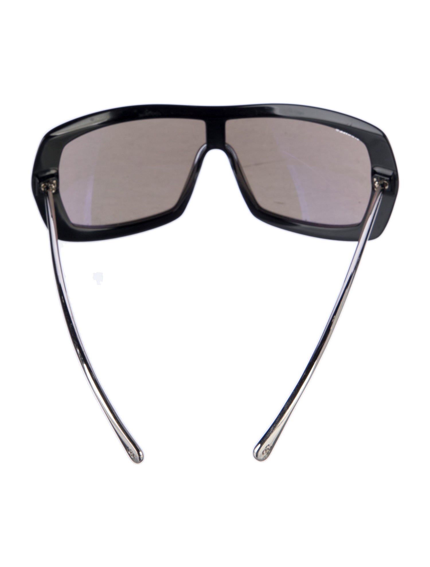 Chanel Interlocking CC Logo Shield Sunglasses