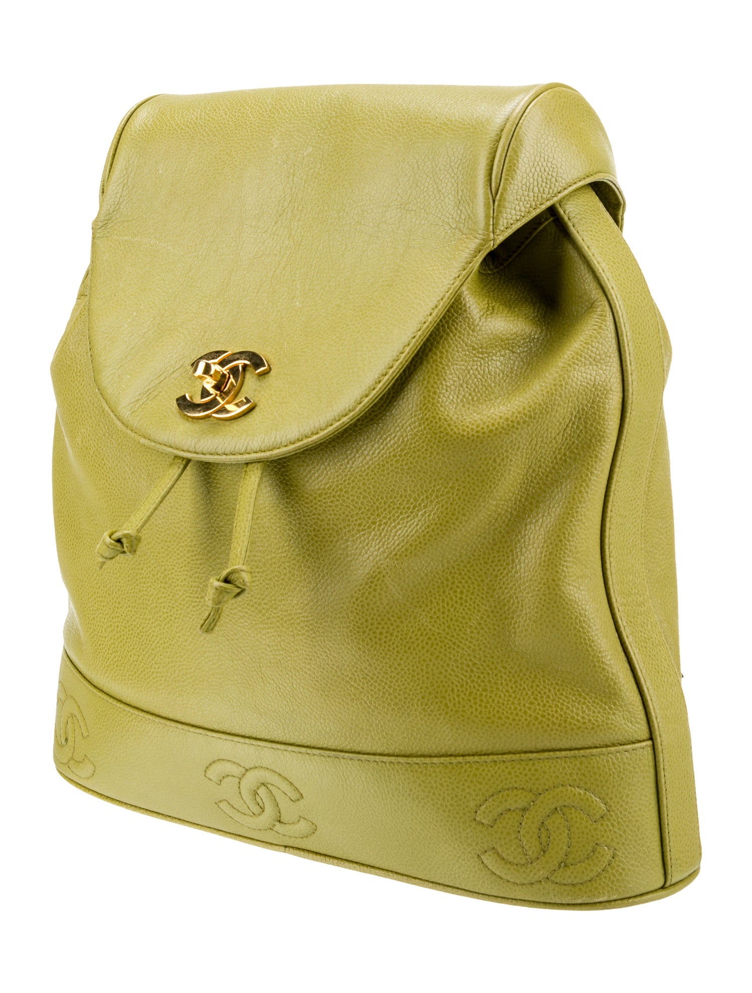 Chanel Caviar Triple CC Back