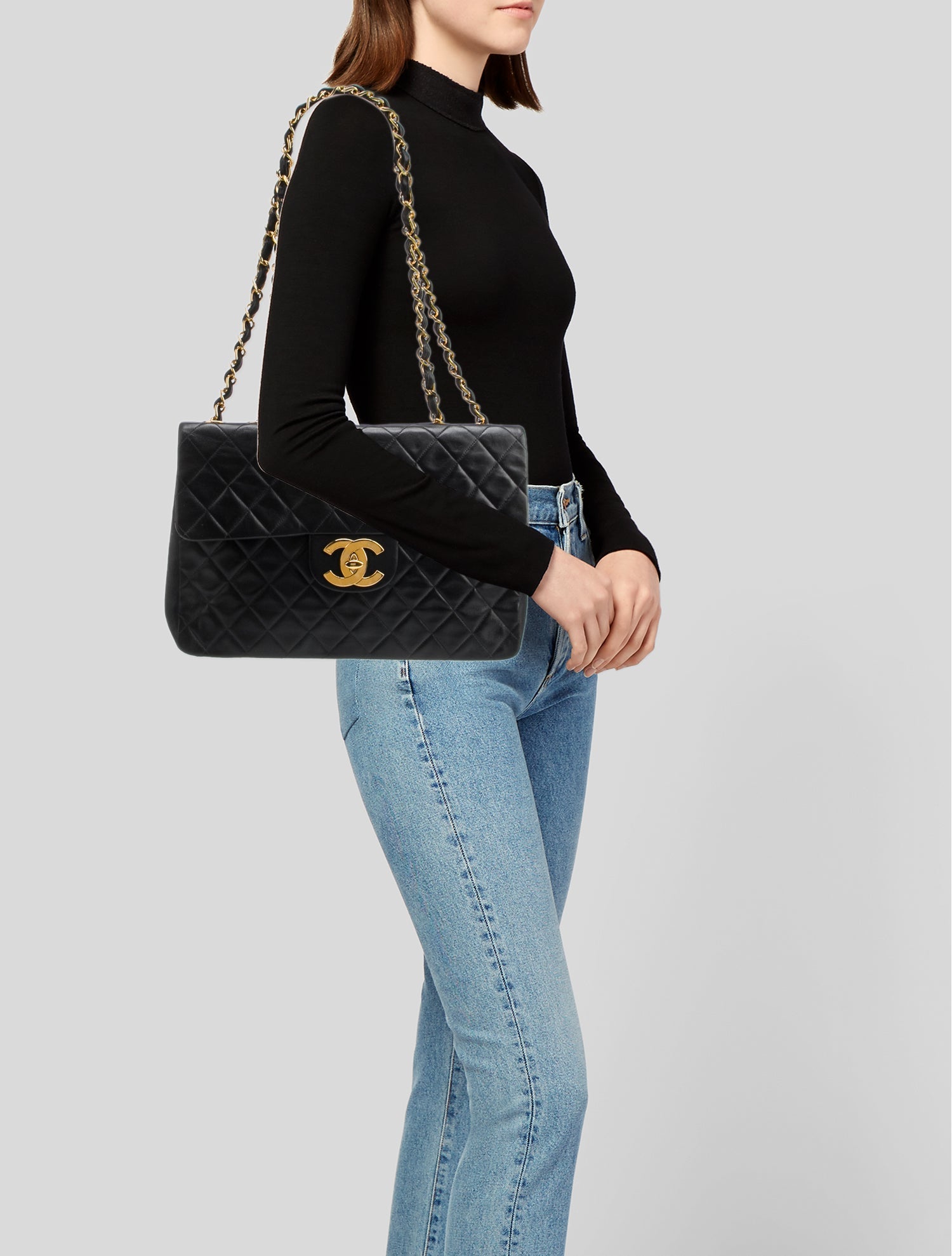 Chanel Maxi Jumbo XL Single Flap Bag