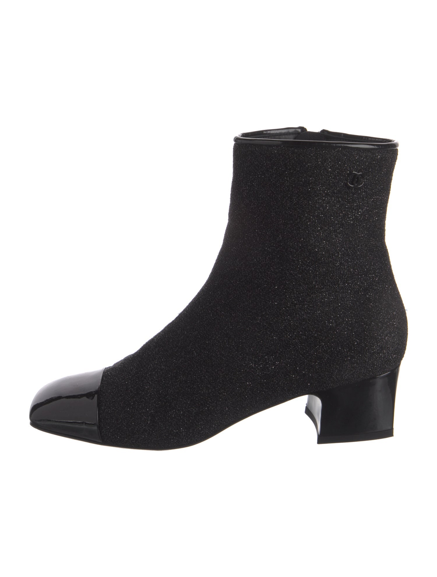 Chanel 2017 Interlocking CC Logo Boots