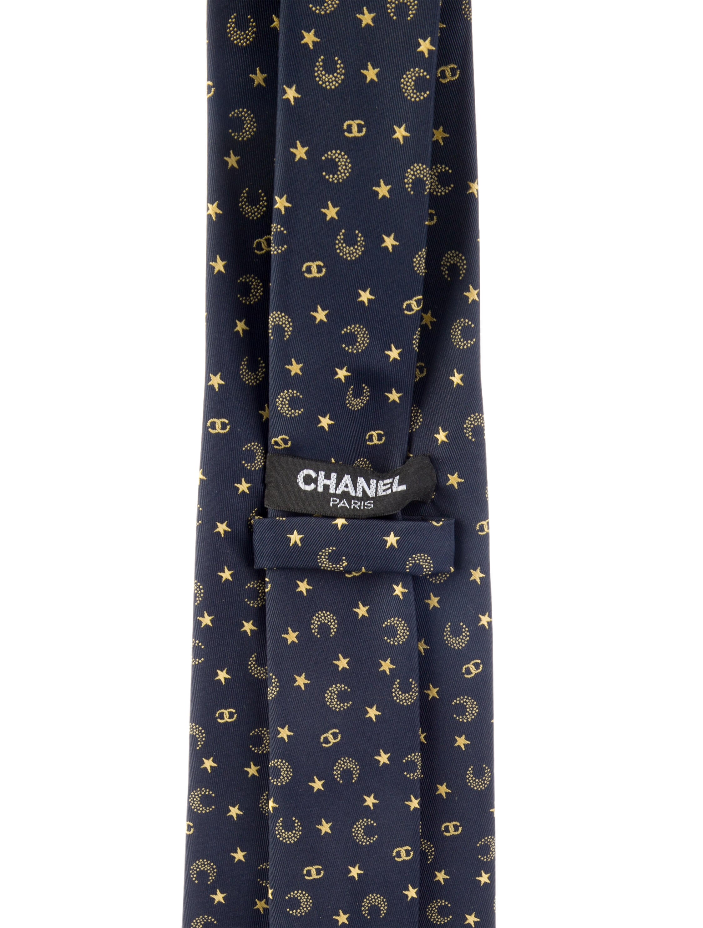 Chanel Silk CC Tie