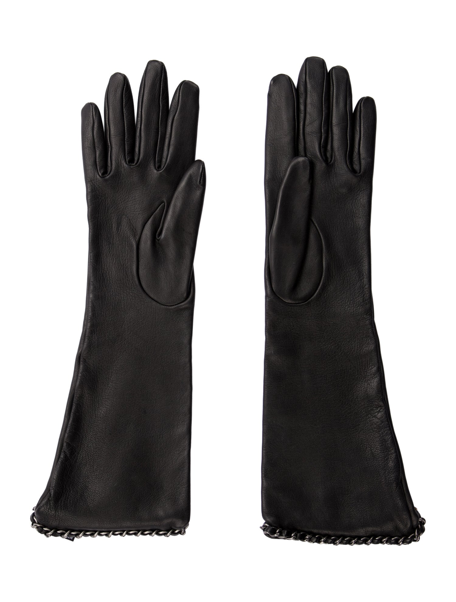 Chanel CC Chain Link Gloves