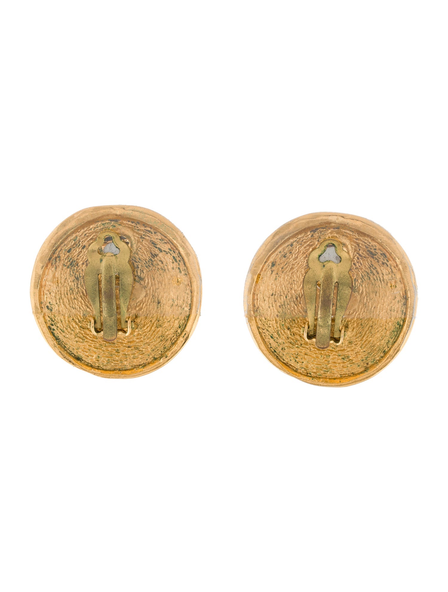 Vintage 31 Rue Cambon Clip-On Earrings