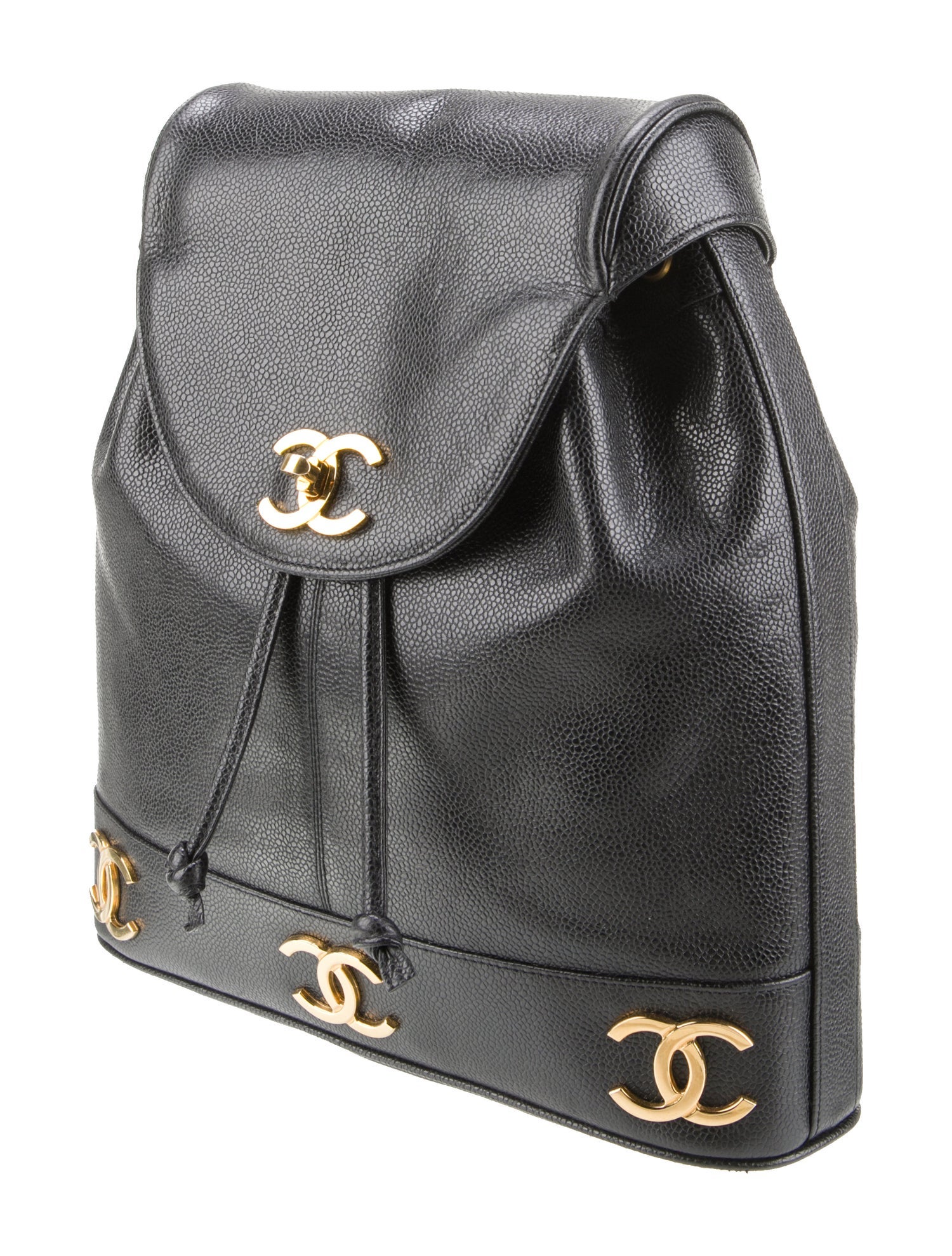 Chanel Caviar Triple CC Backpack