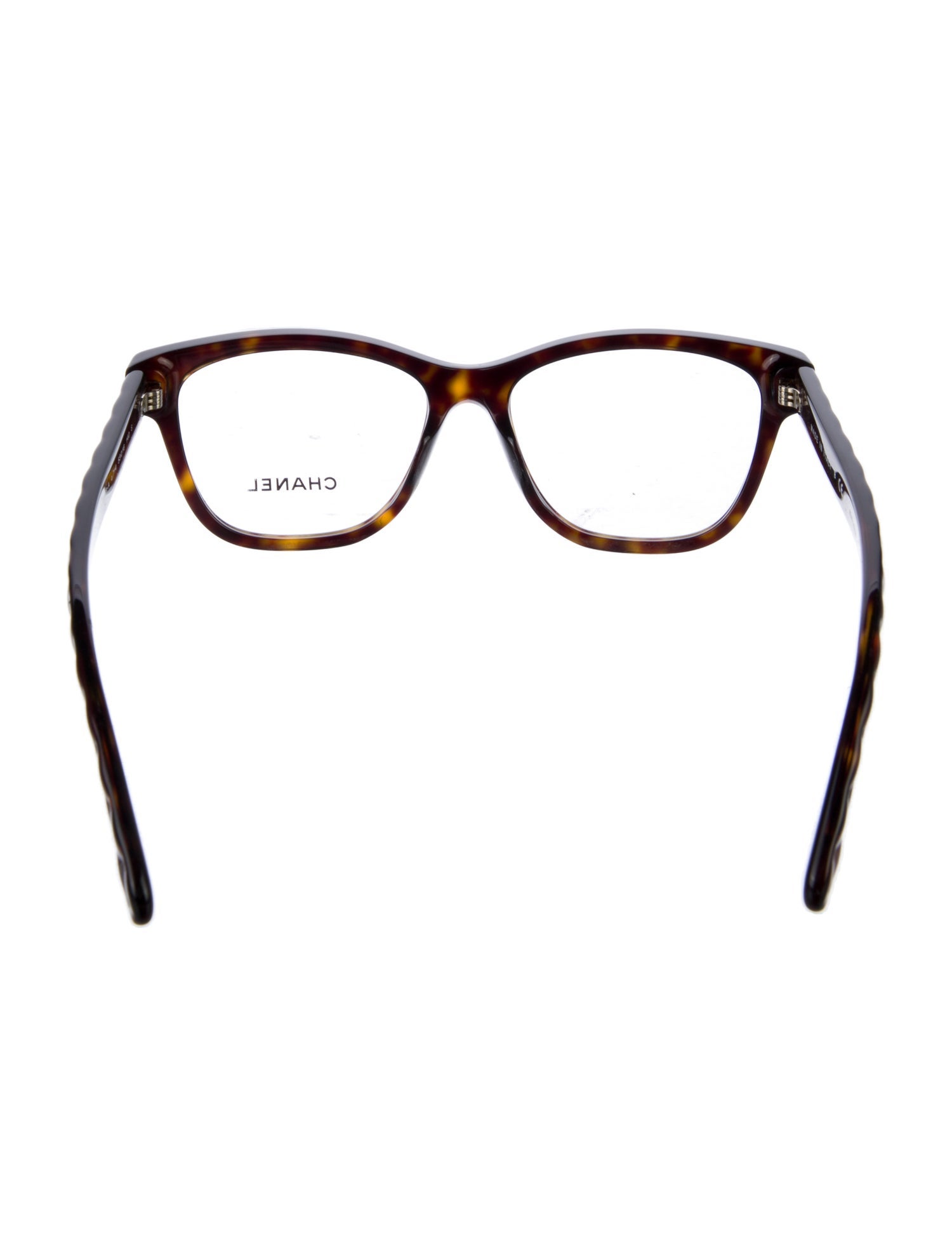 Chanel Interlocking CC Logo Cat-Eye Eyeglasses
