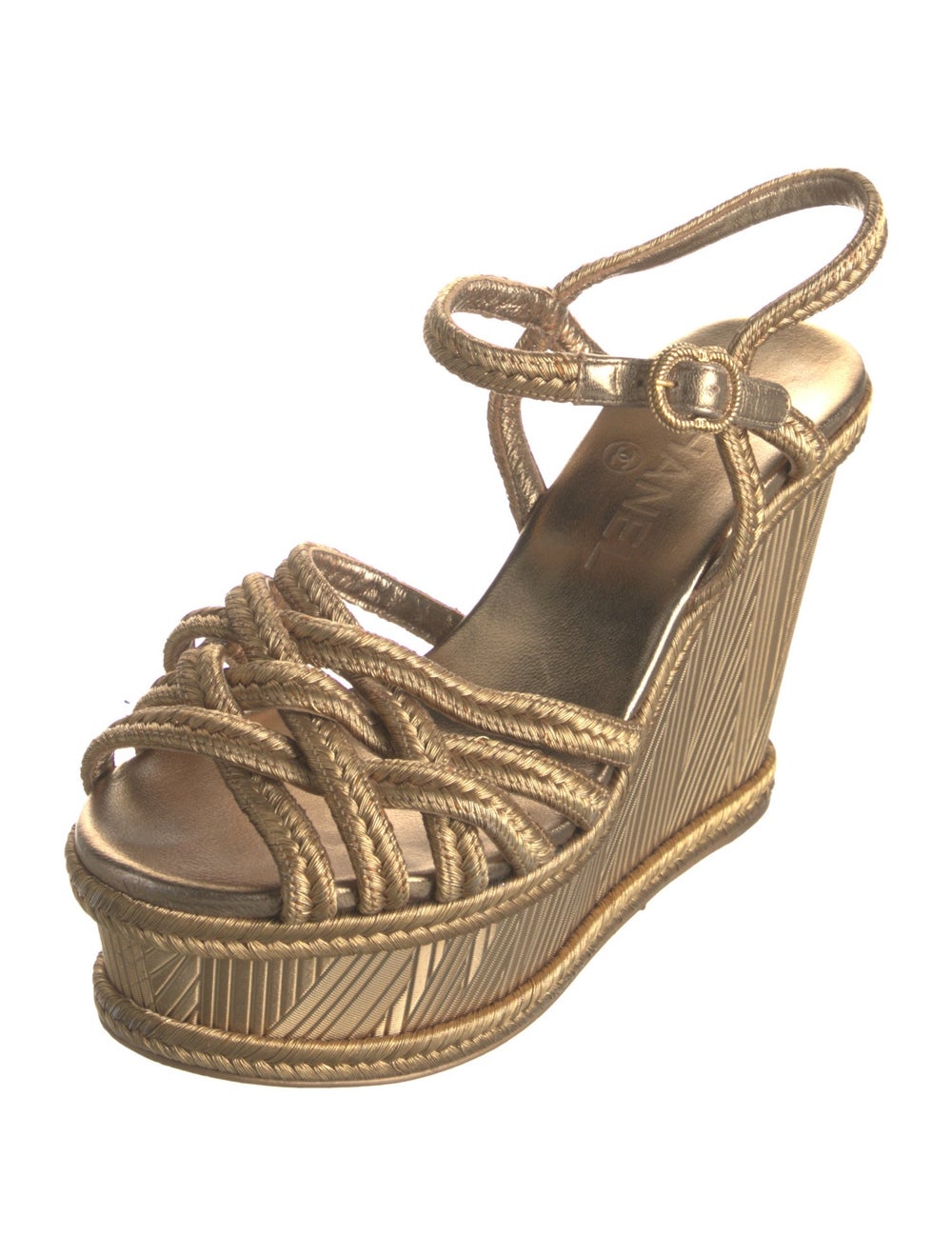 Chanel Interlocking CC Logo Acrylic Espadrilles - image 2