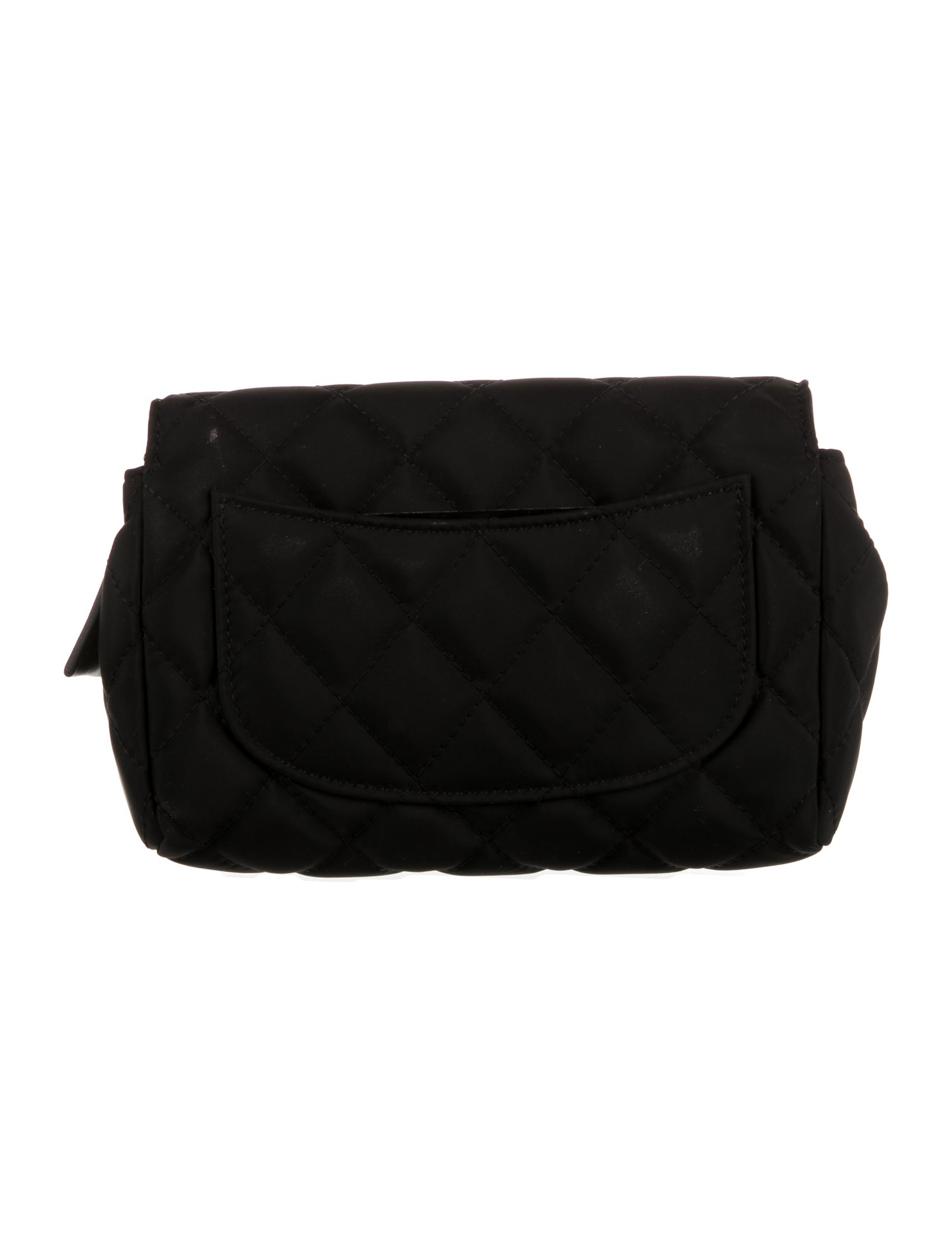 Chanel CC Quilted Flap Cosmetic Bag