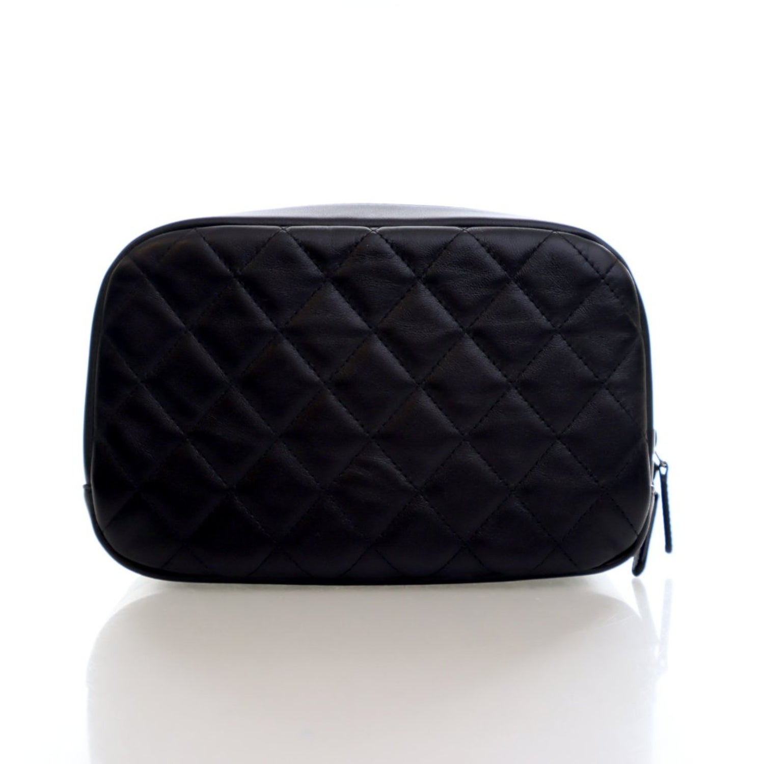 Chanel Interlocking CC Cosmetic Case