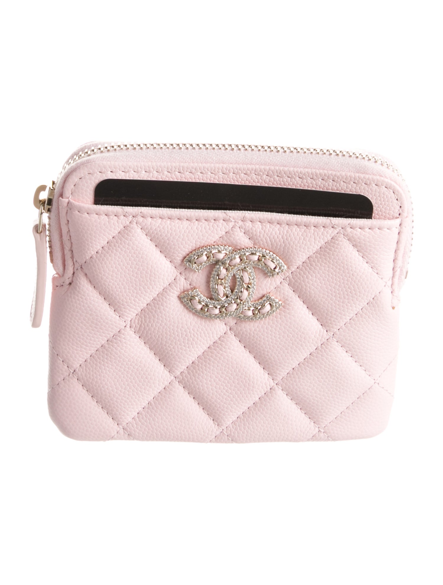 Chanel 2022 Interlocking CC Logo Wallet w/ Tags