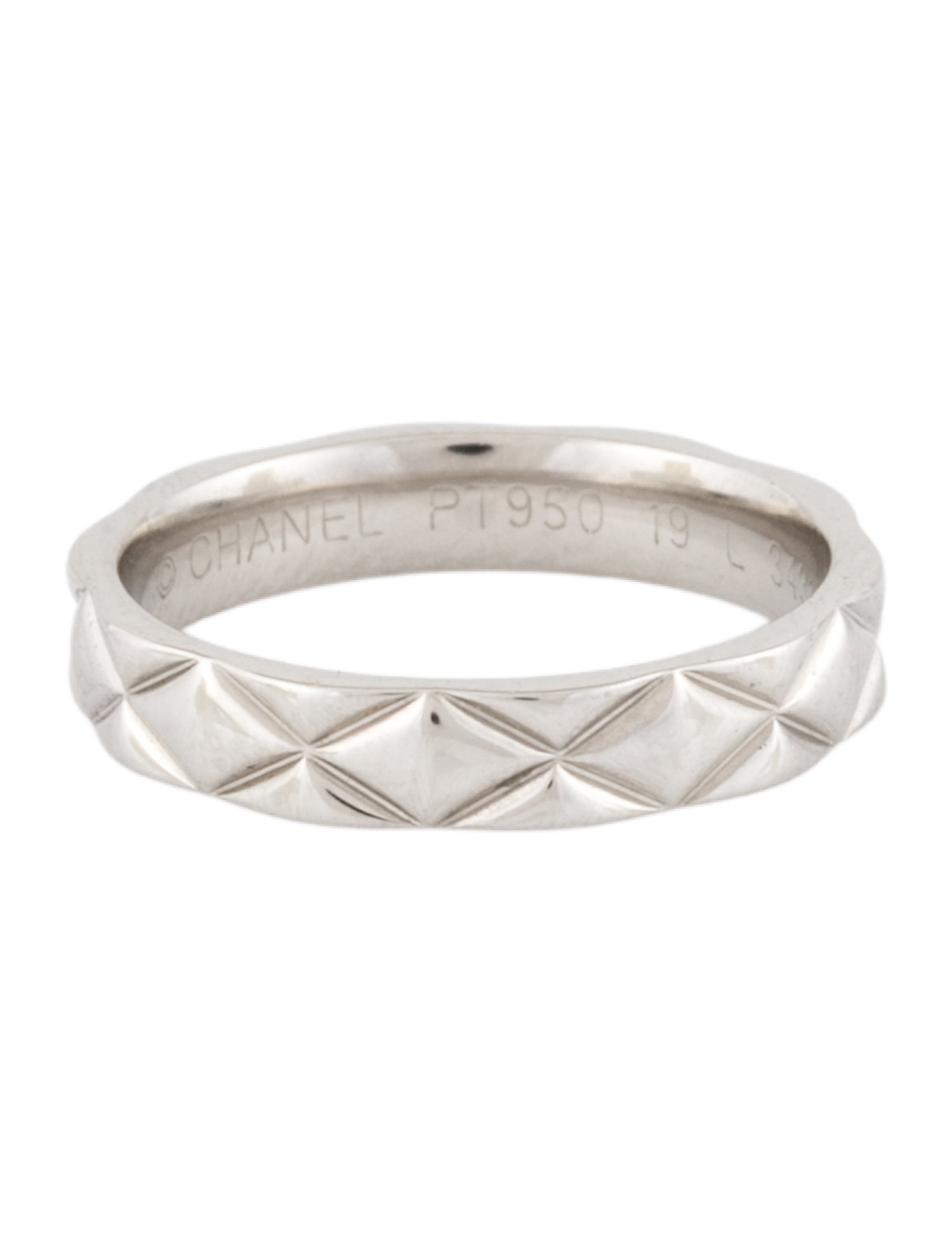 Chanel Platinum Matelasse Band