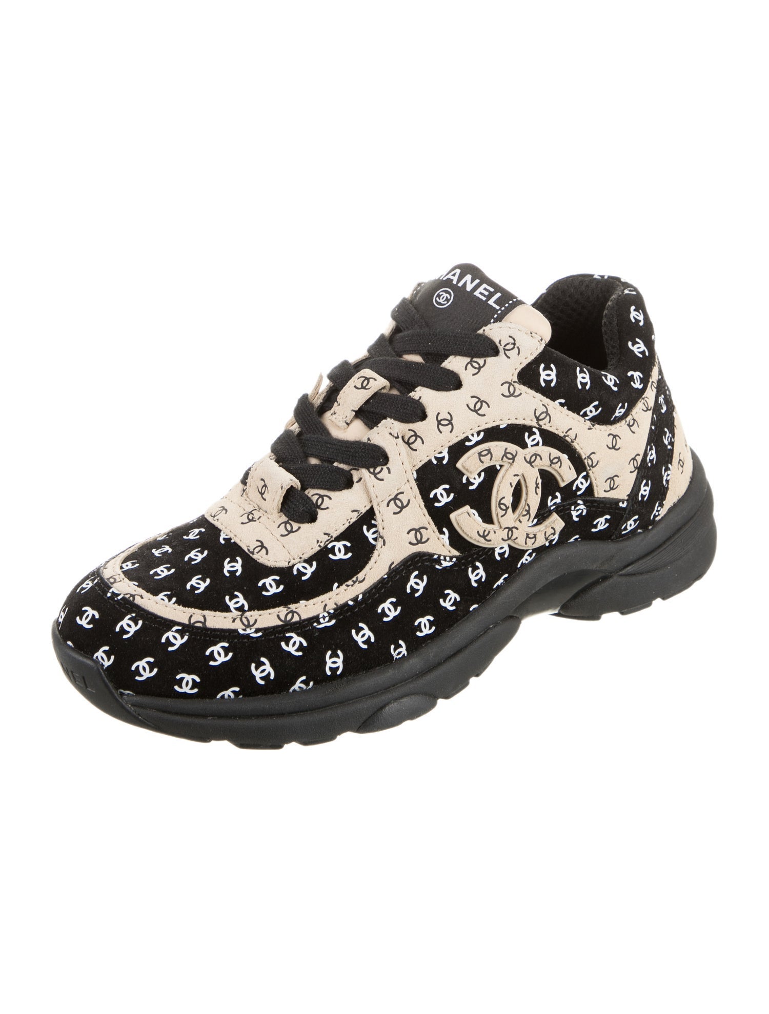 Chanel 2022 Interlocking CC Logo Chunky Sneakers