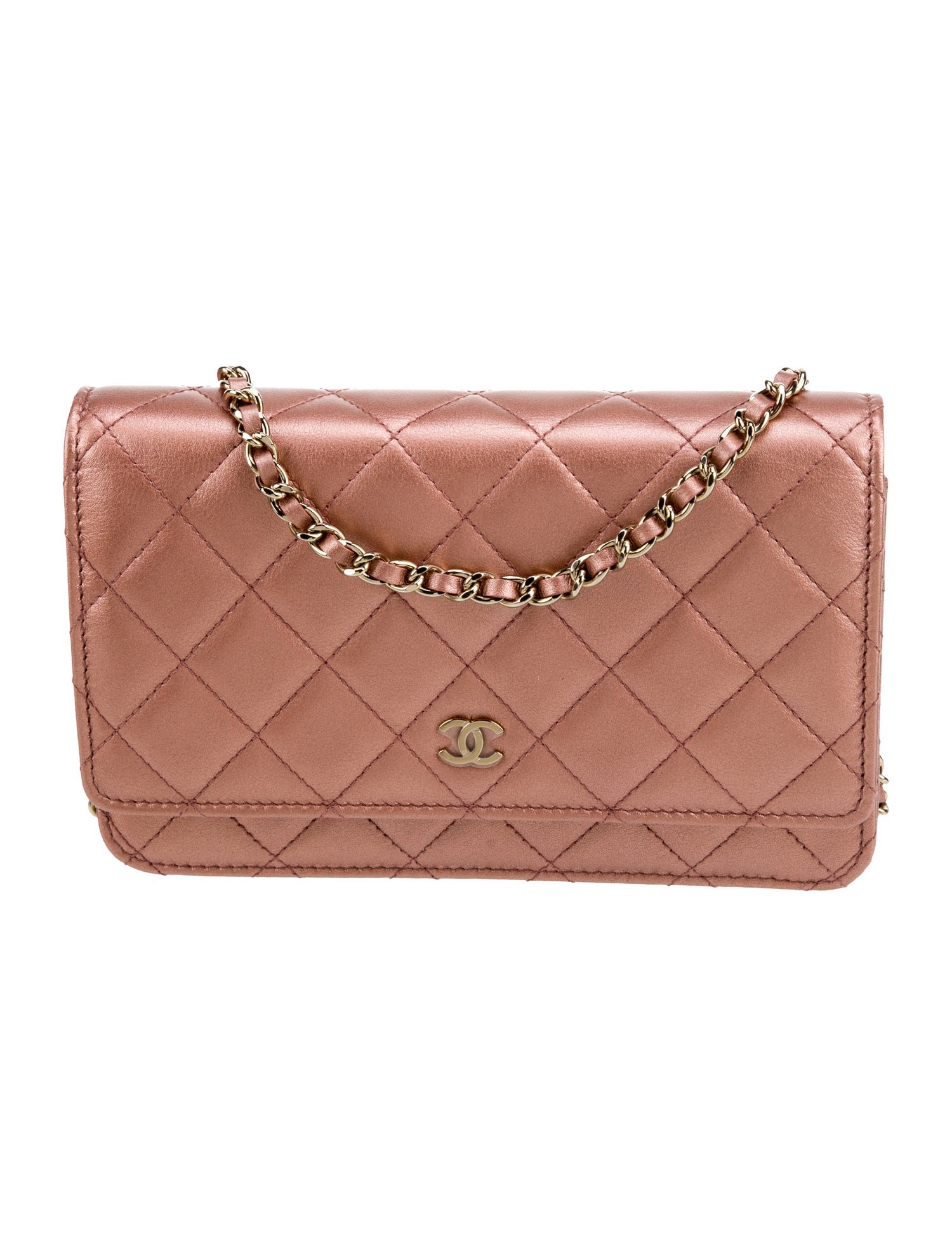 Chanel Classic Quilted Wallet On Chain