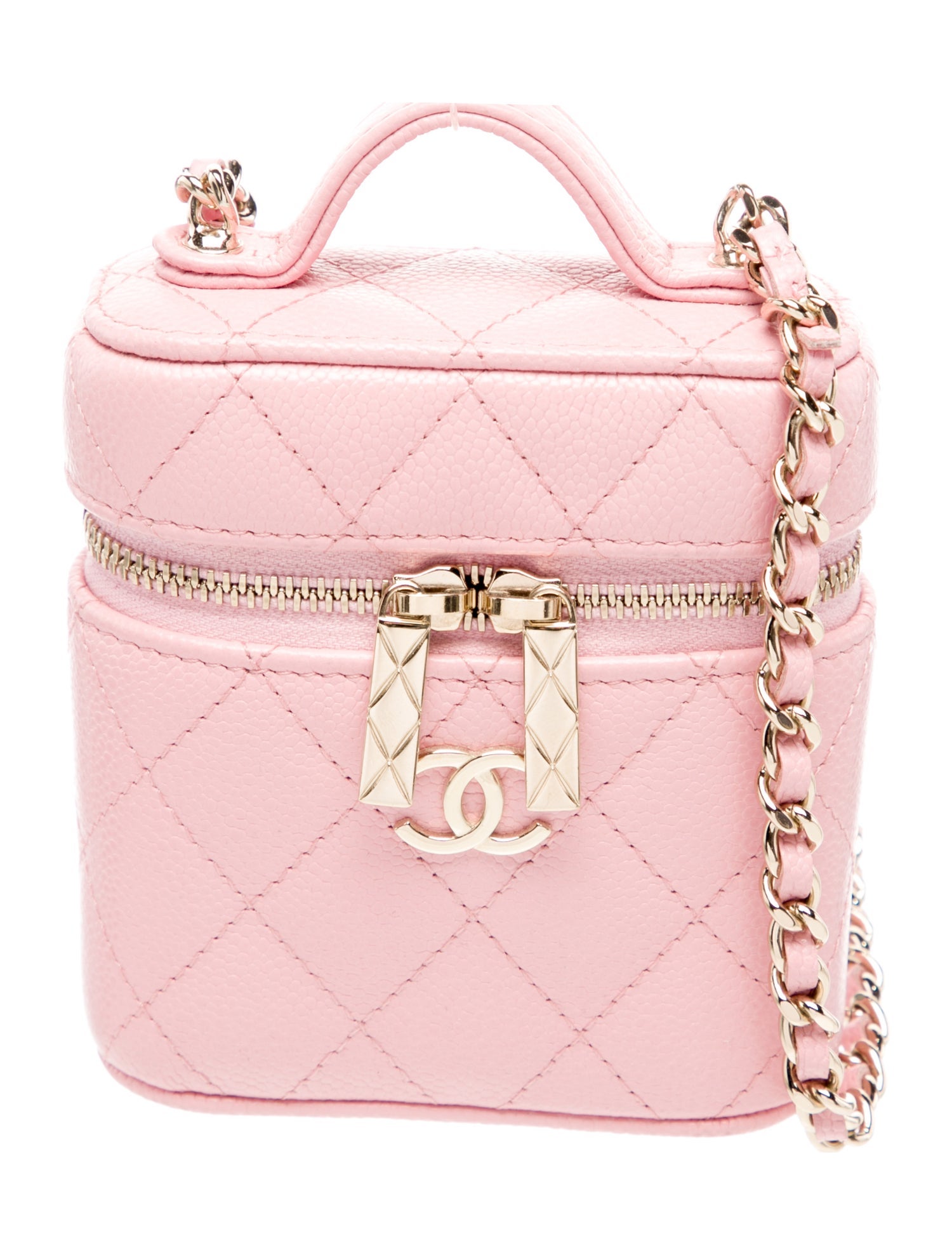 Chanel Mini Handle With Care Vanity Case w/ Tags w/Tags