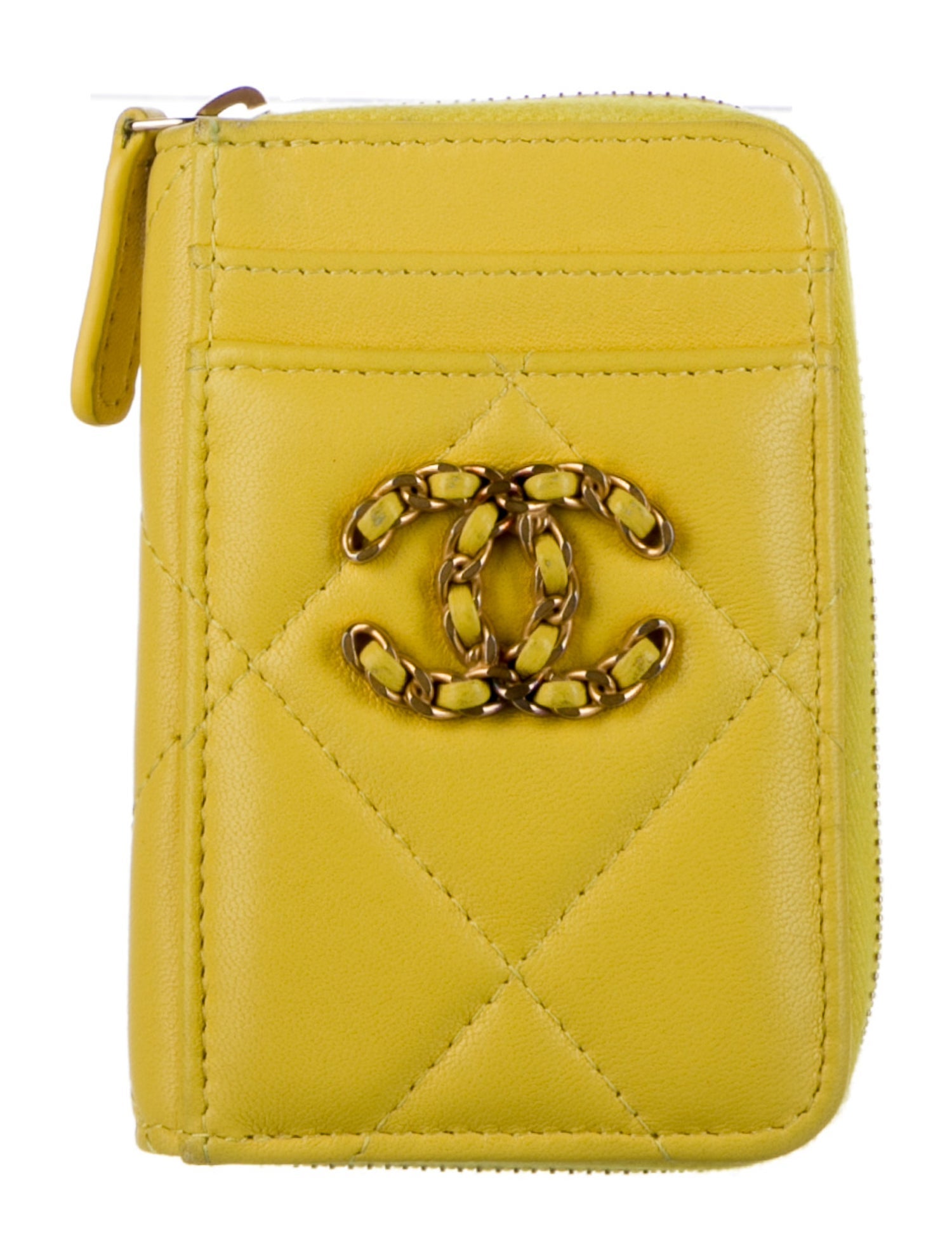 Chanel 19 Interlocking CC Logo Wallet