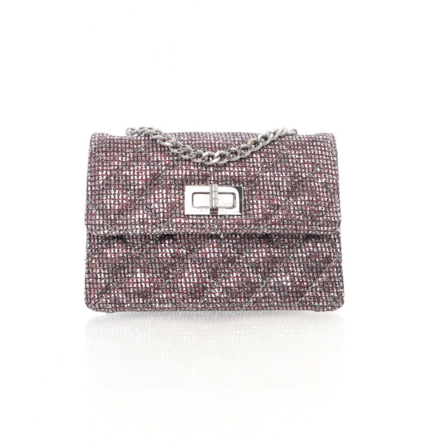 Chanel Calfskin Mademoiselle 2.55 Flap Bag Mini