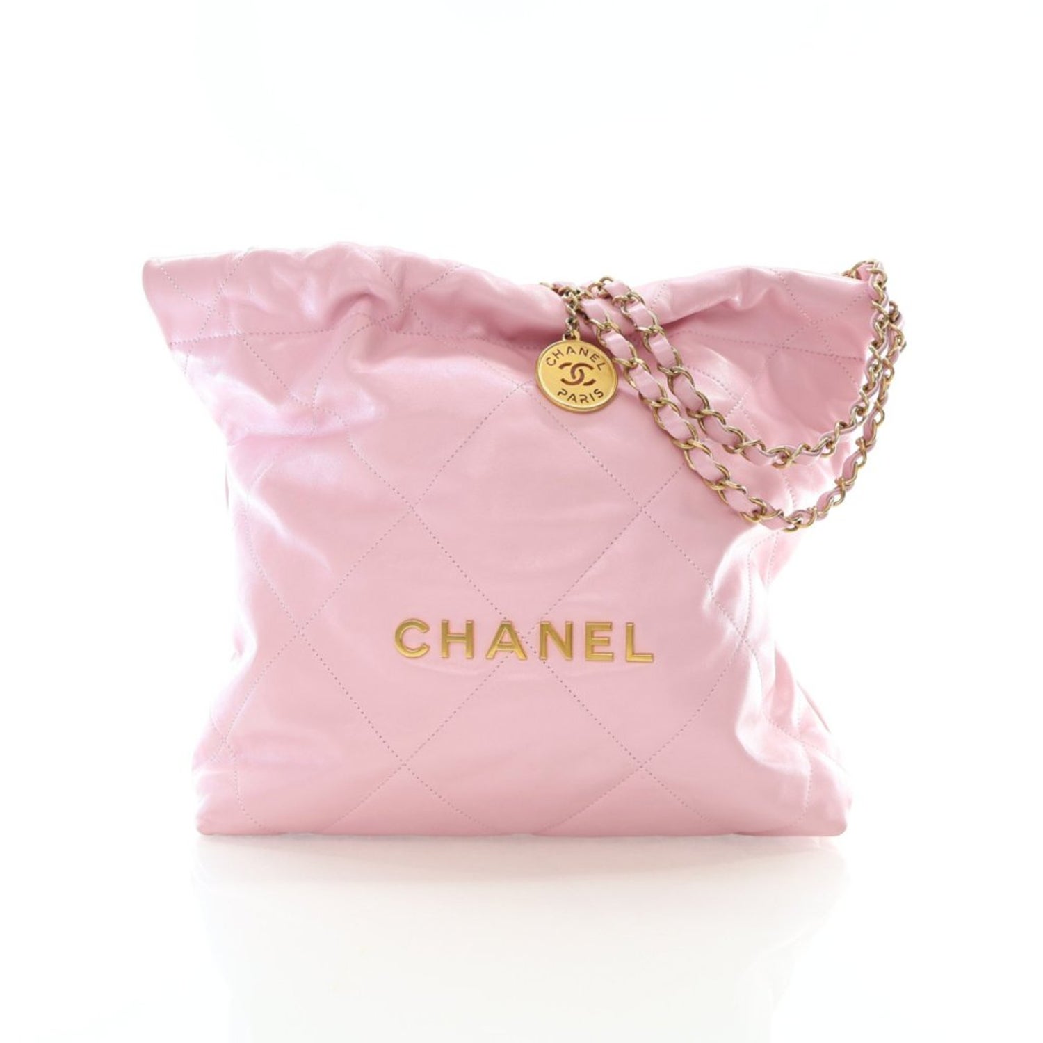 Chanel Calfskin 22 Hobo Small