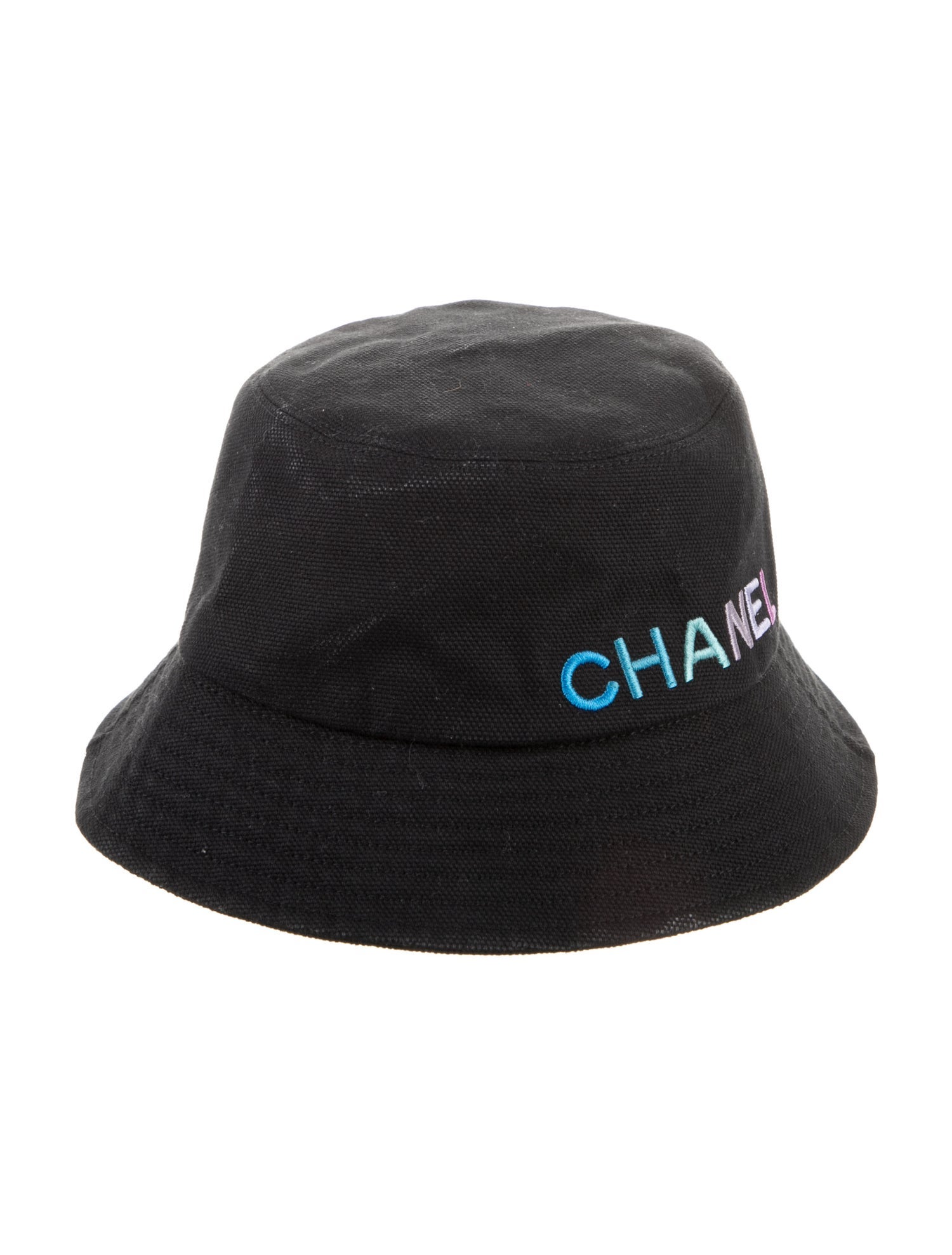 Chanel 2024 Embroidered Logo Bucket Hat