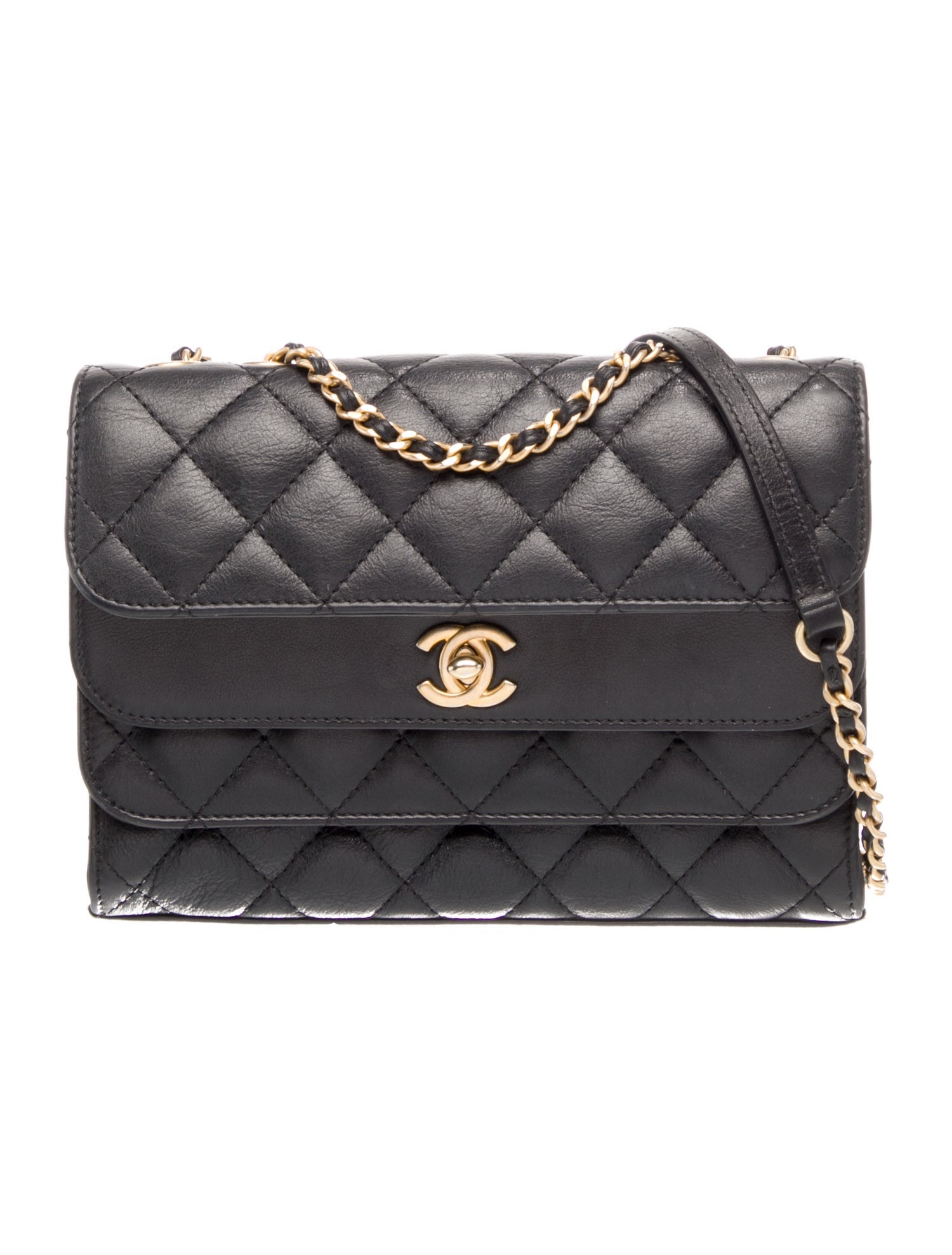 Chanel Quilted Triple Flap Bag